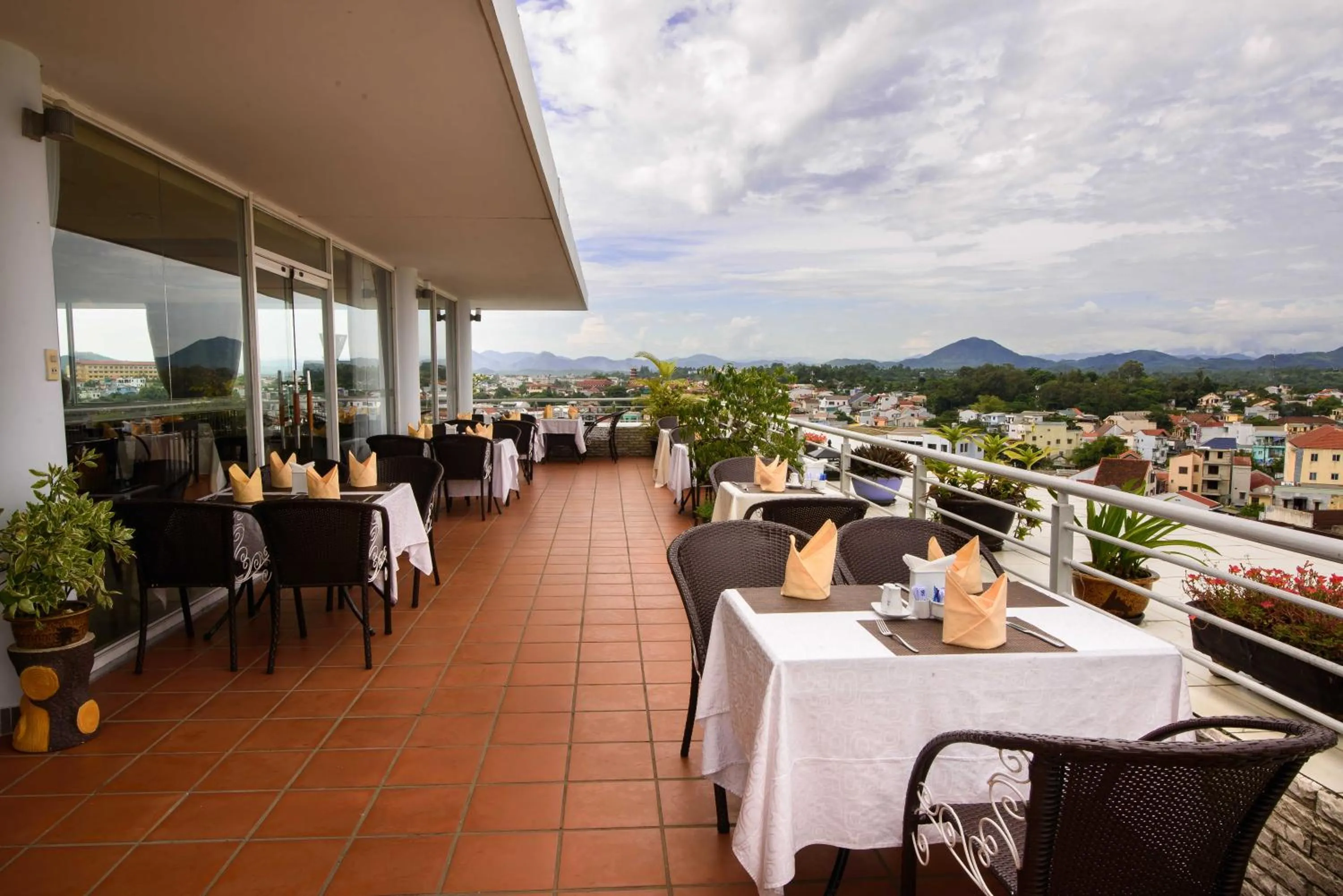 City view in Mondial Hotel Hue