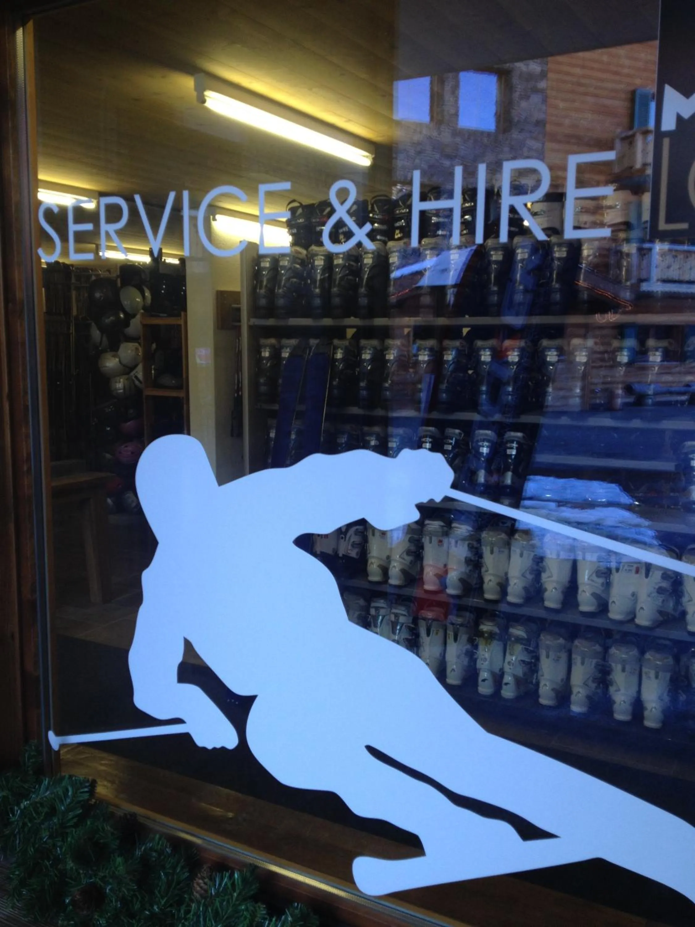 Skiing in Mountain Lodge, Les Crosets