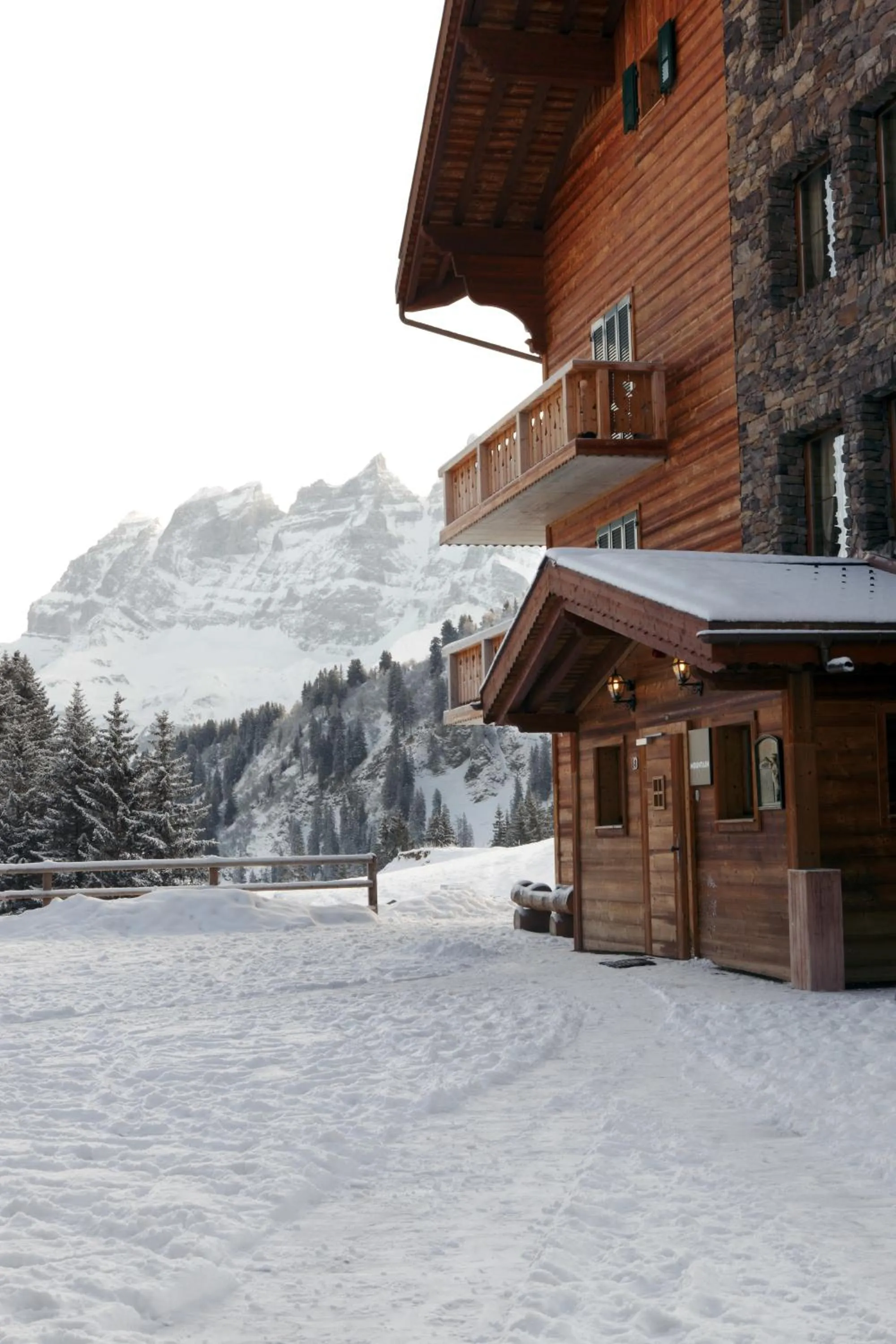 Facade/entrance in Mountain Lodge, Les Crosets