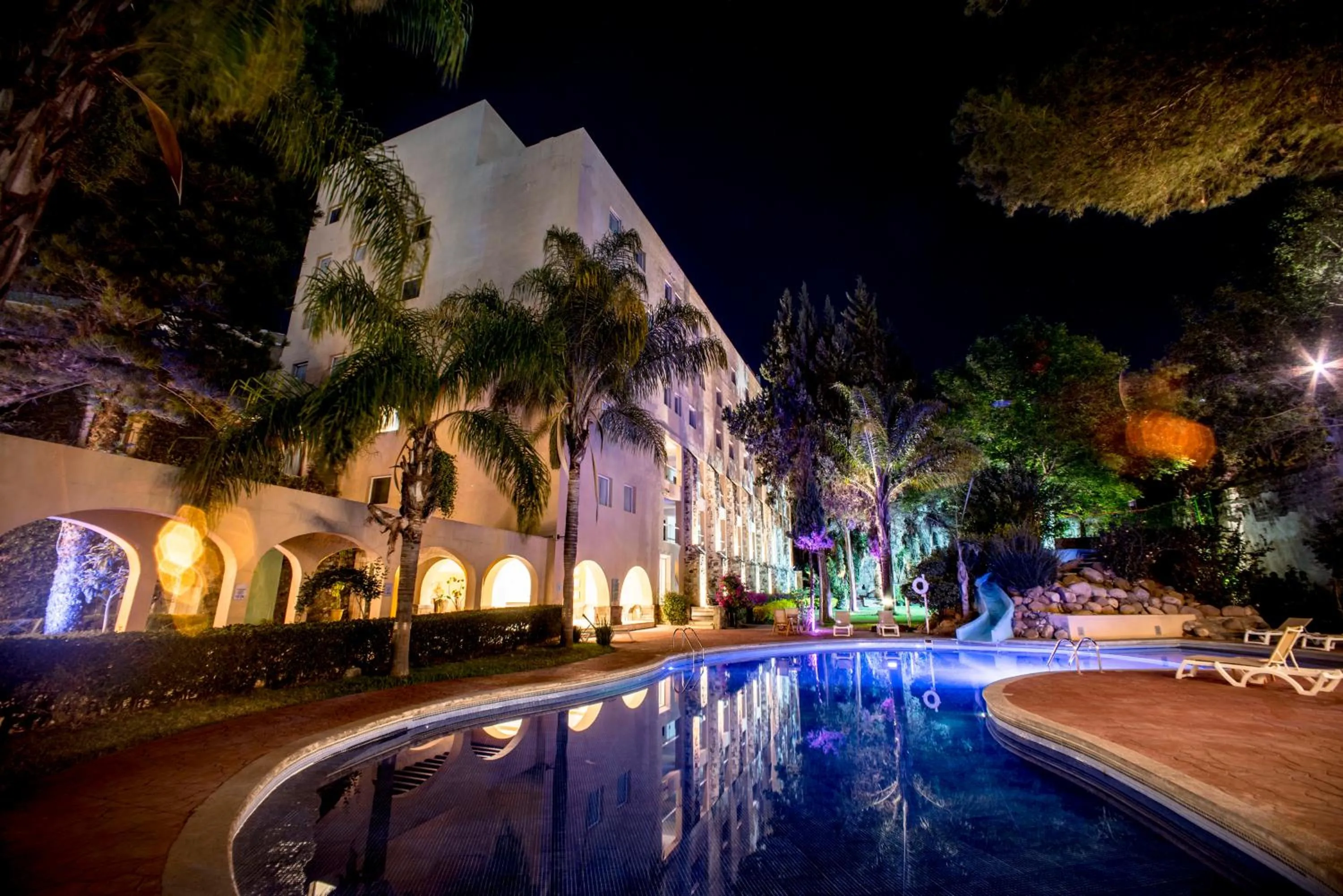Property building in Hotel Ex-Hacienda San Xavier