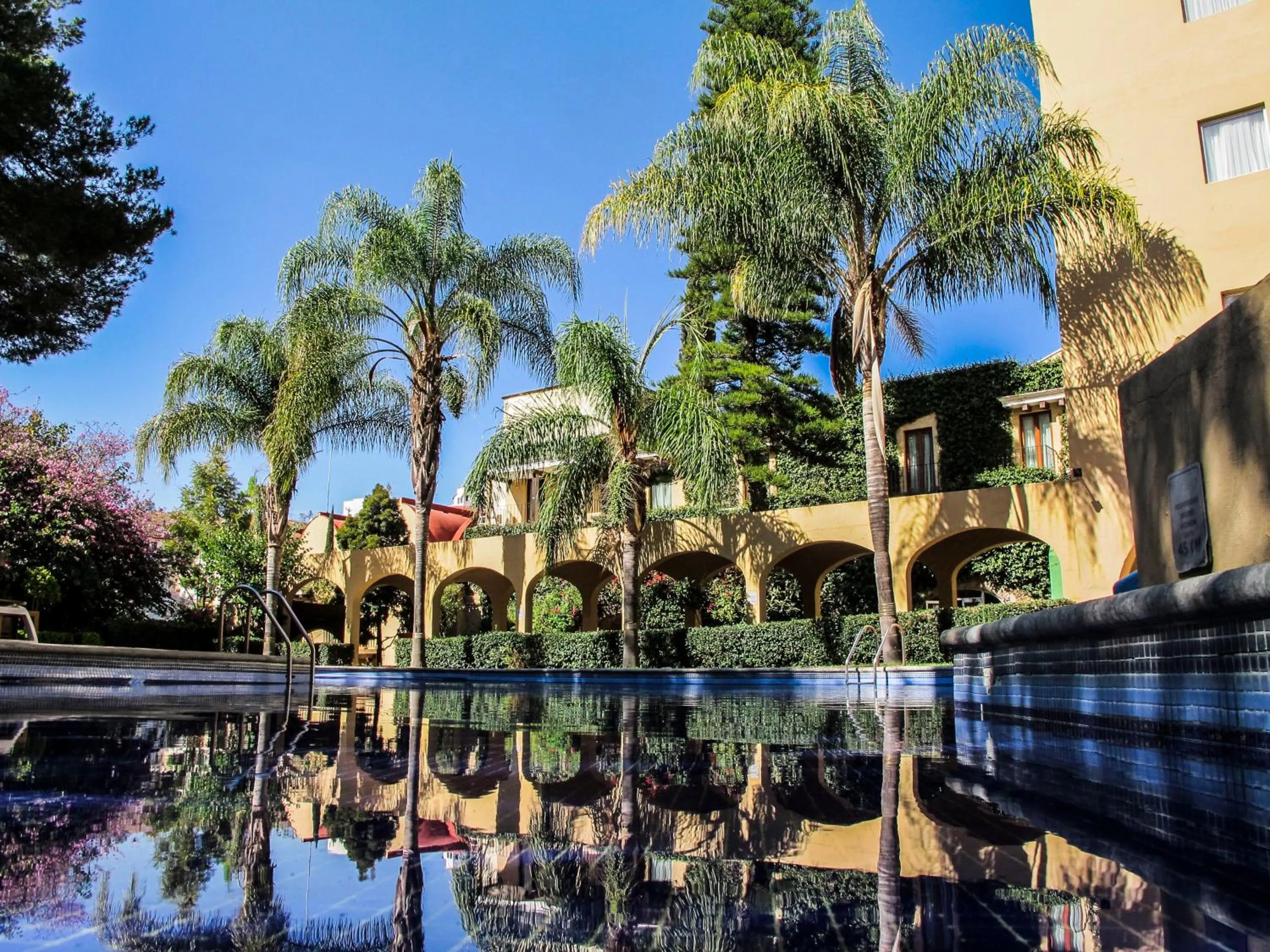 Property building in Hotel Ex-Hacienda San Xavier