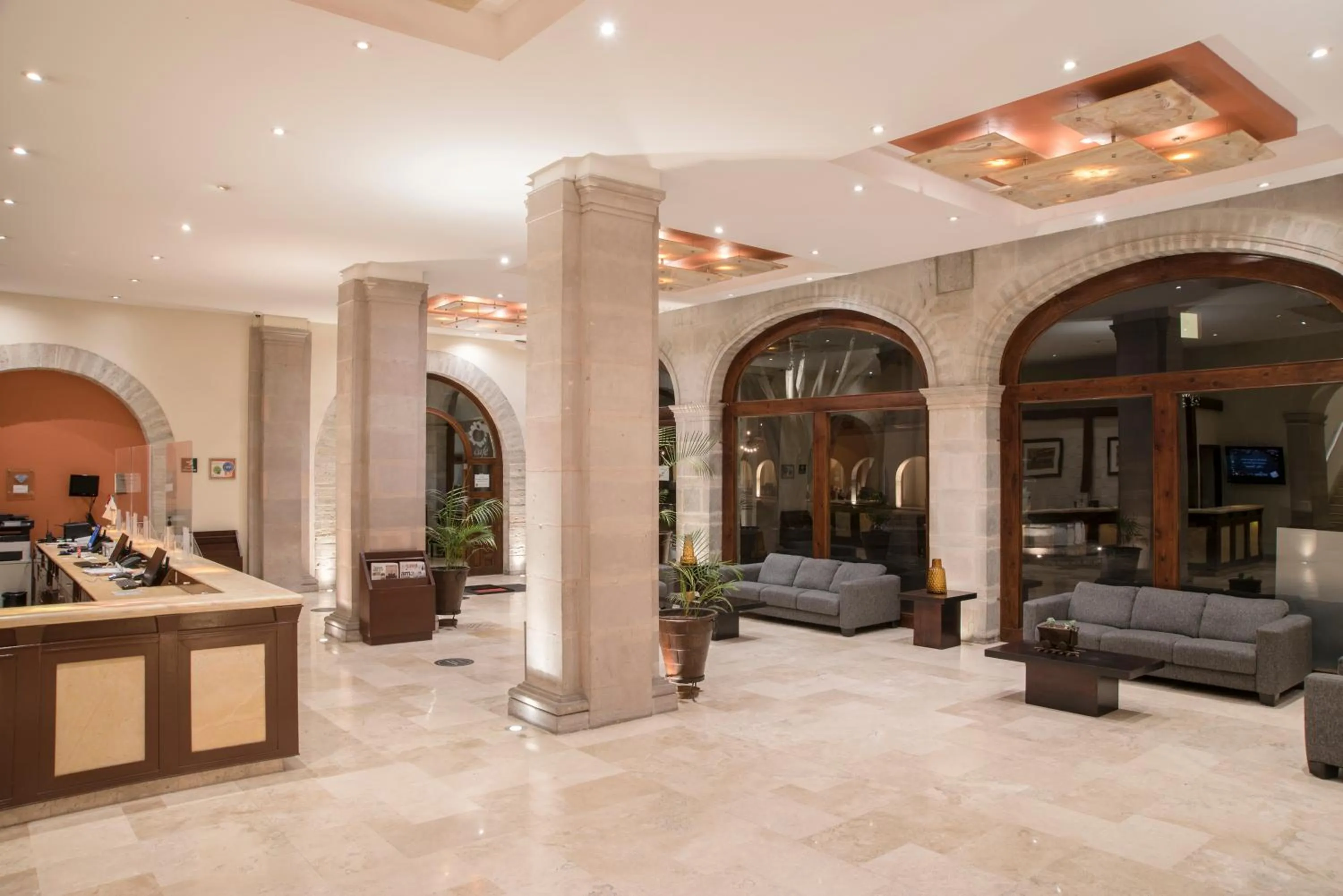 Lobby or reception in Hotel Ex-Hacienda San Xavier