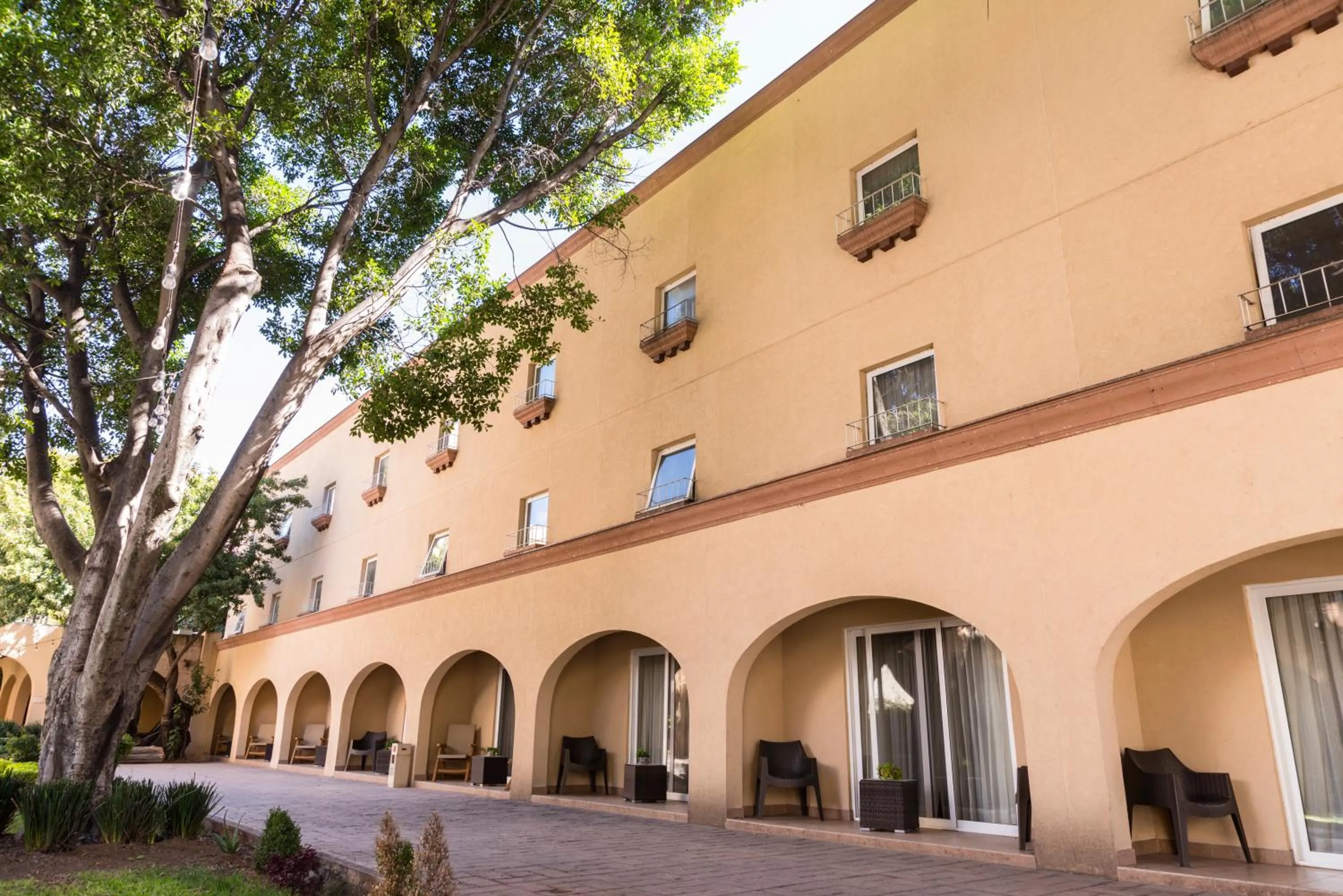 Property building in Hotel Ex-Hacienda San Xavier