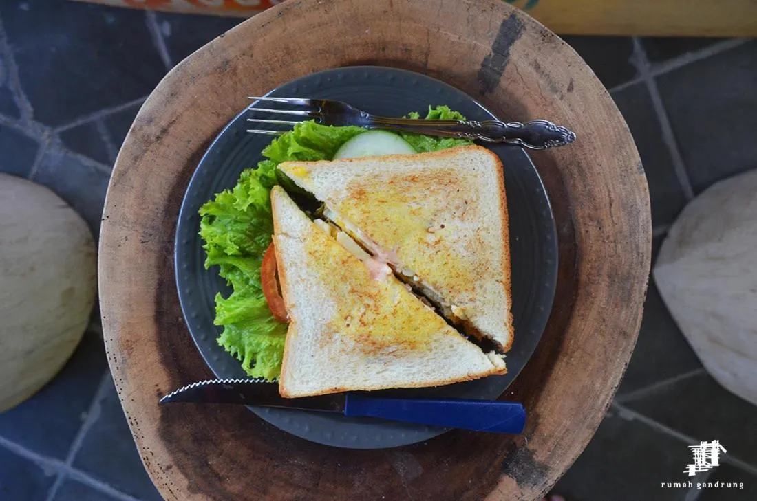 American breakfast in Rumah Gandrung