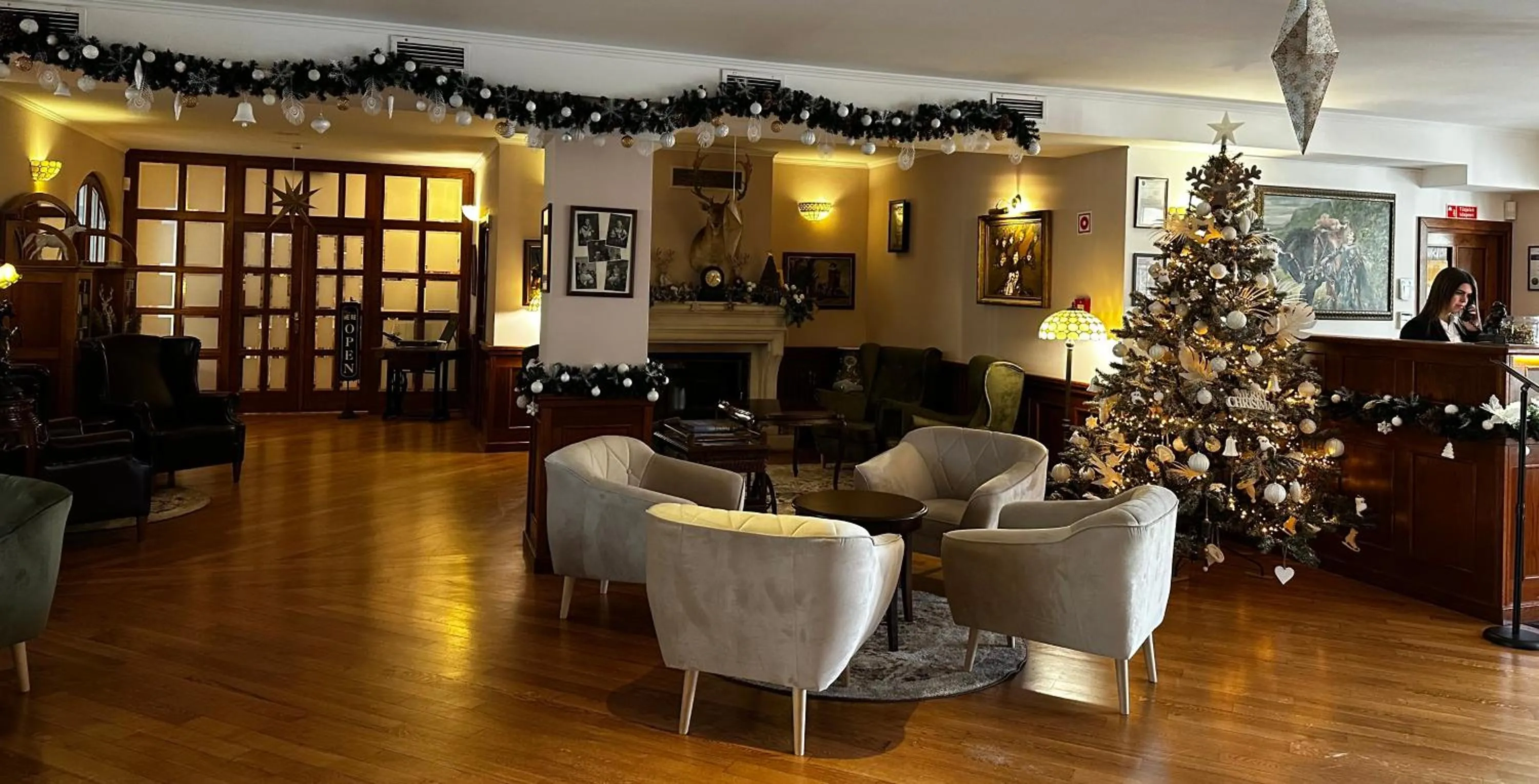 Lobby or reception in Bodrogi Kúria Wellness Hotel