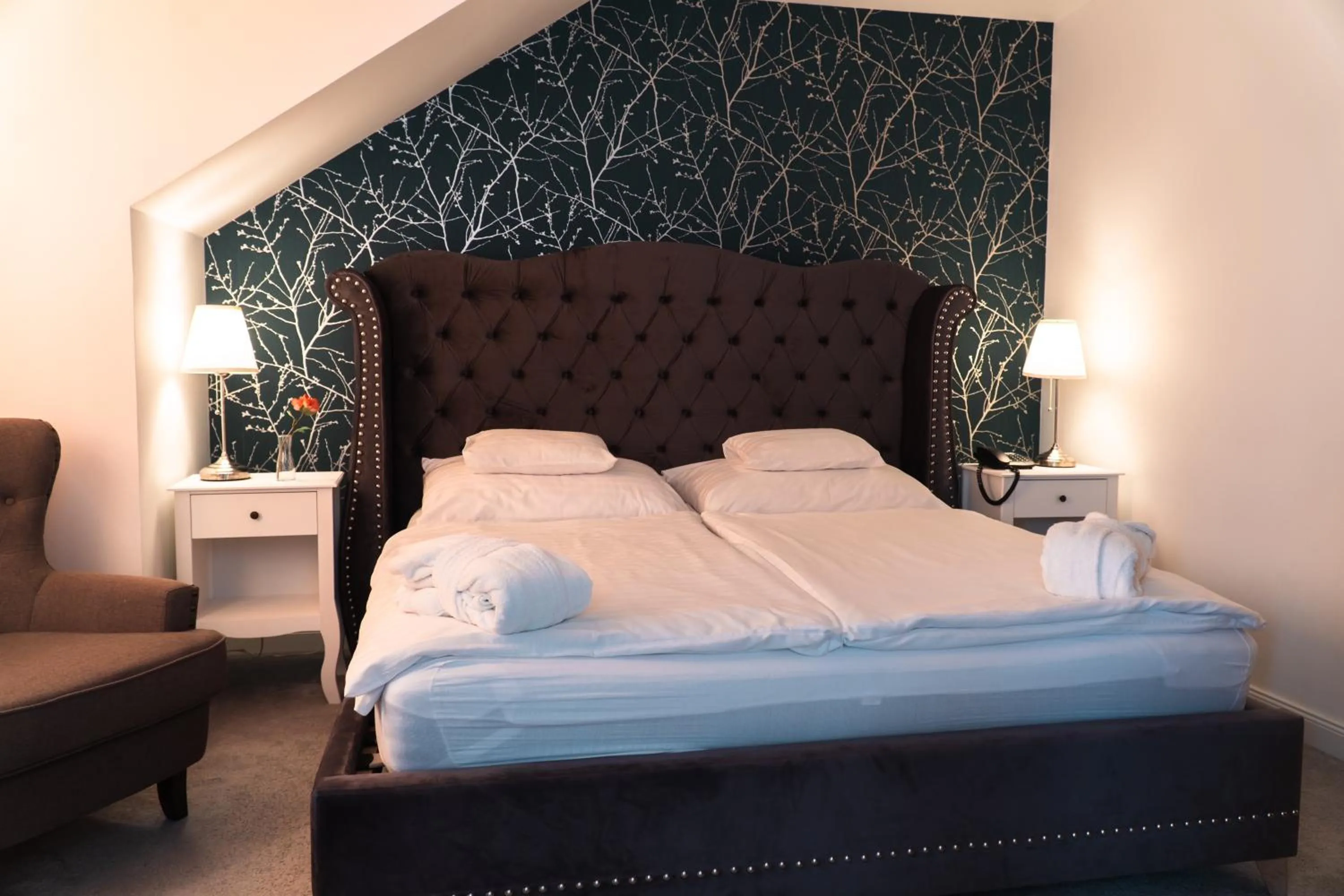 Bedroom, Bed in Bodrogi Kúria Wellness Hotel