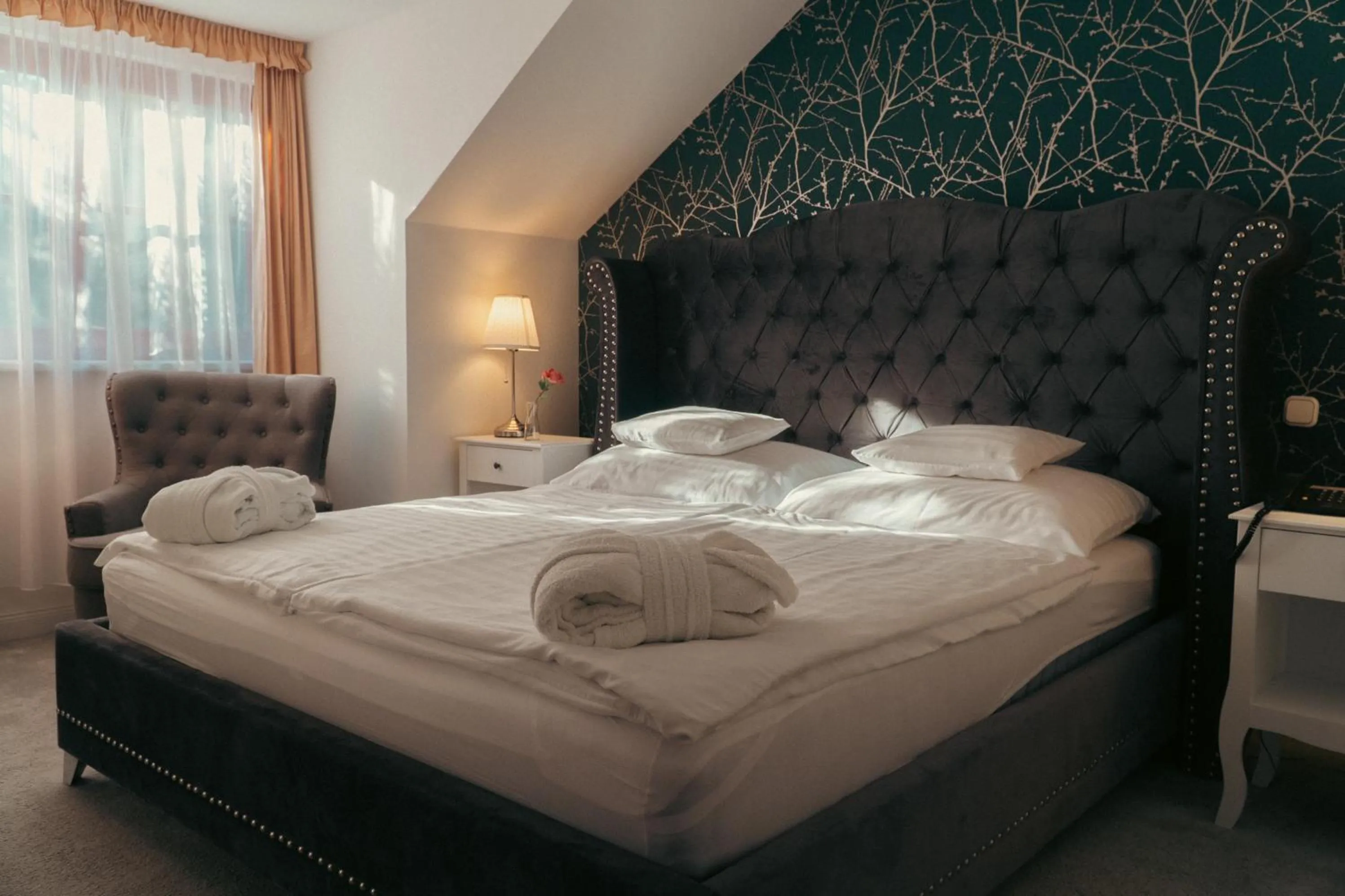 Bedroom, Bed in Bodrogi Kúria Wellness Hotel