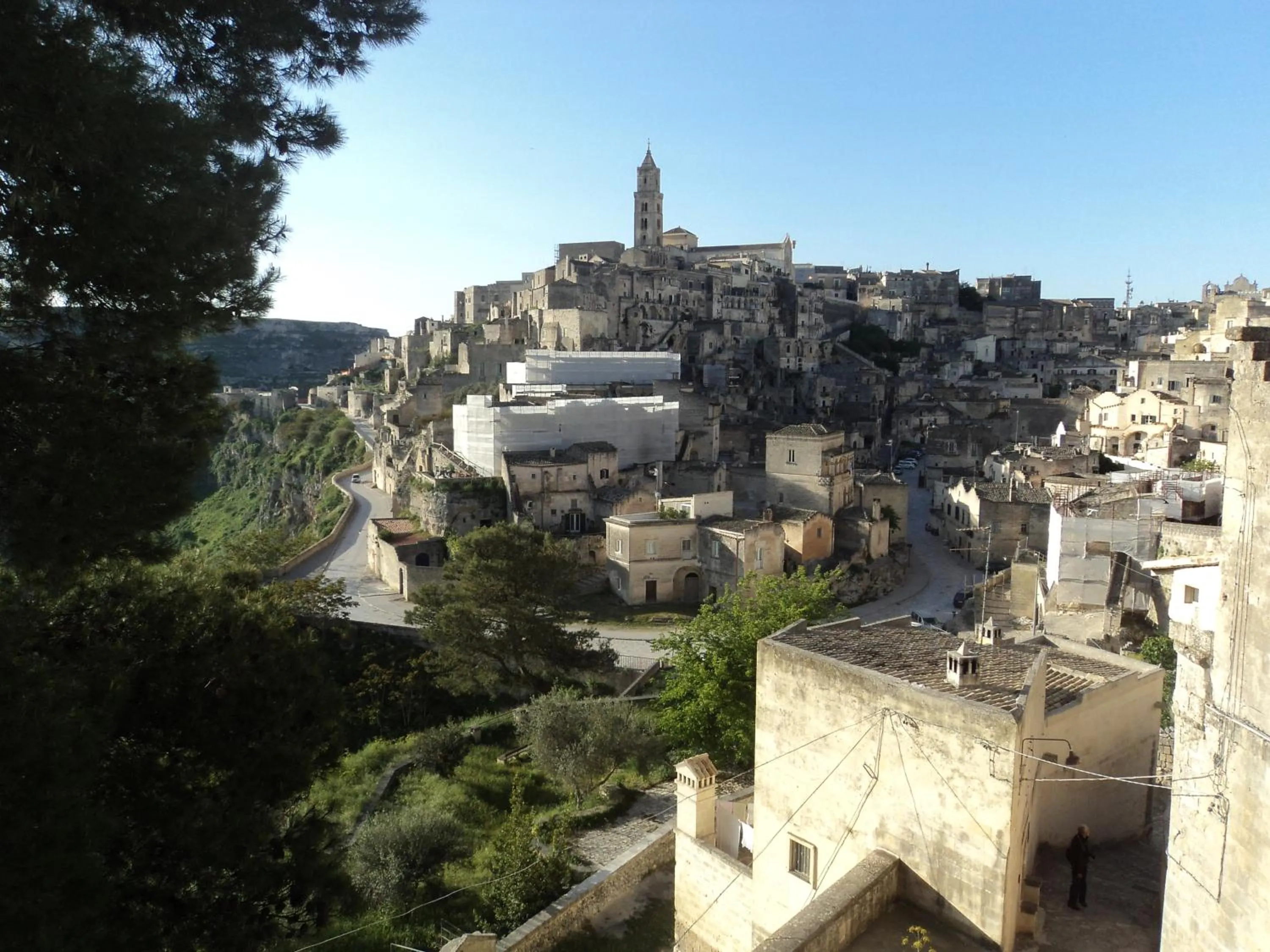 View (from property/room) in Thymus Residence nei Sassi