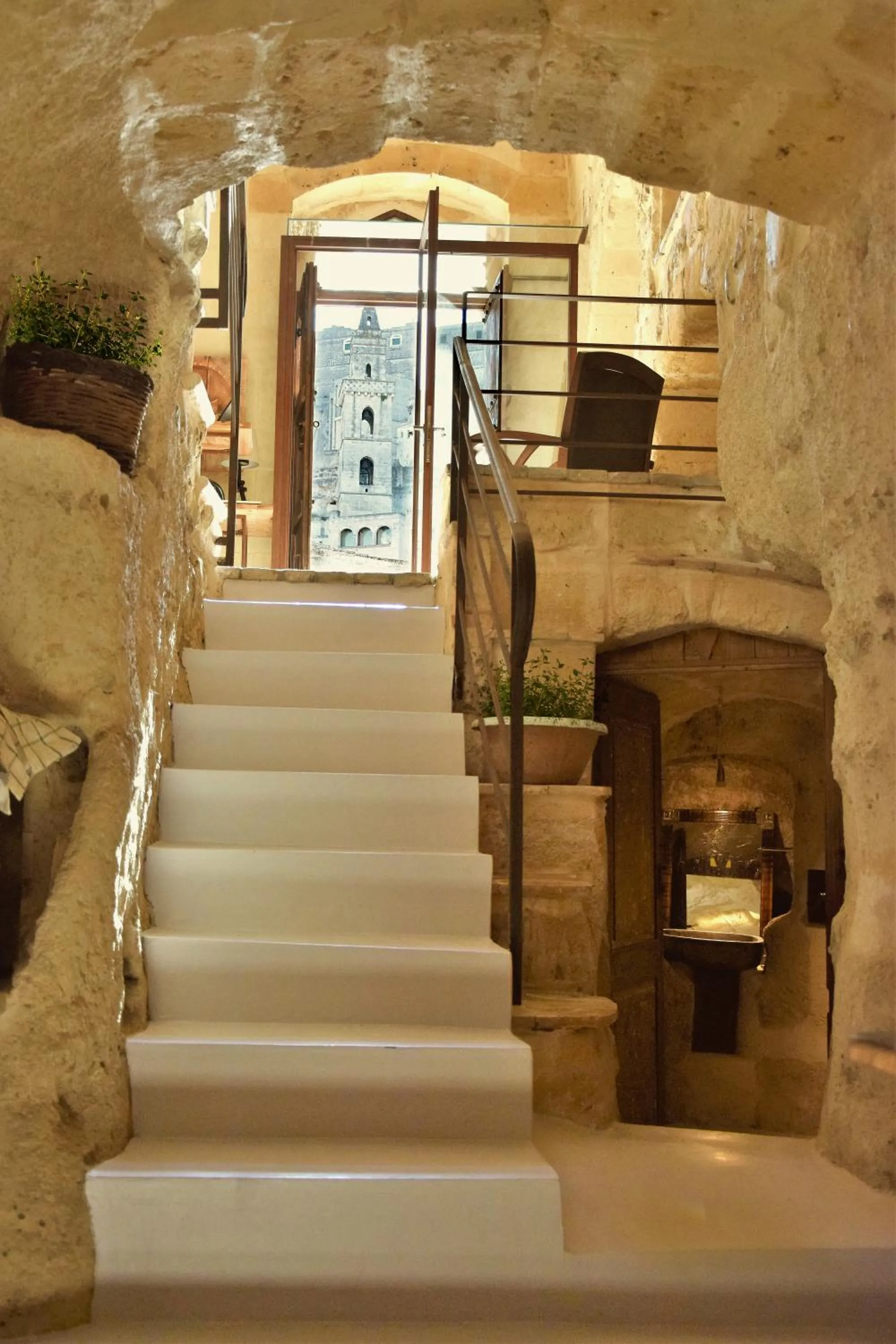 Lobby or reception in Thymus Residence nei Sassi