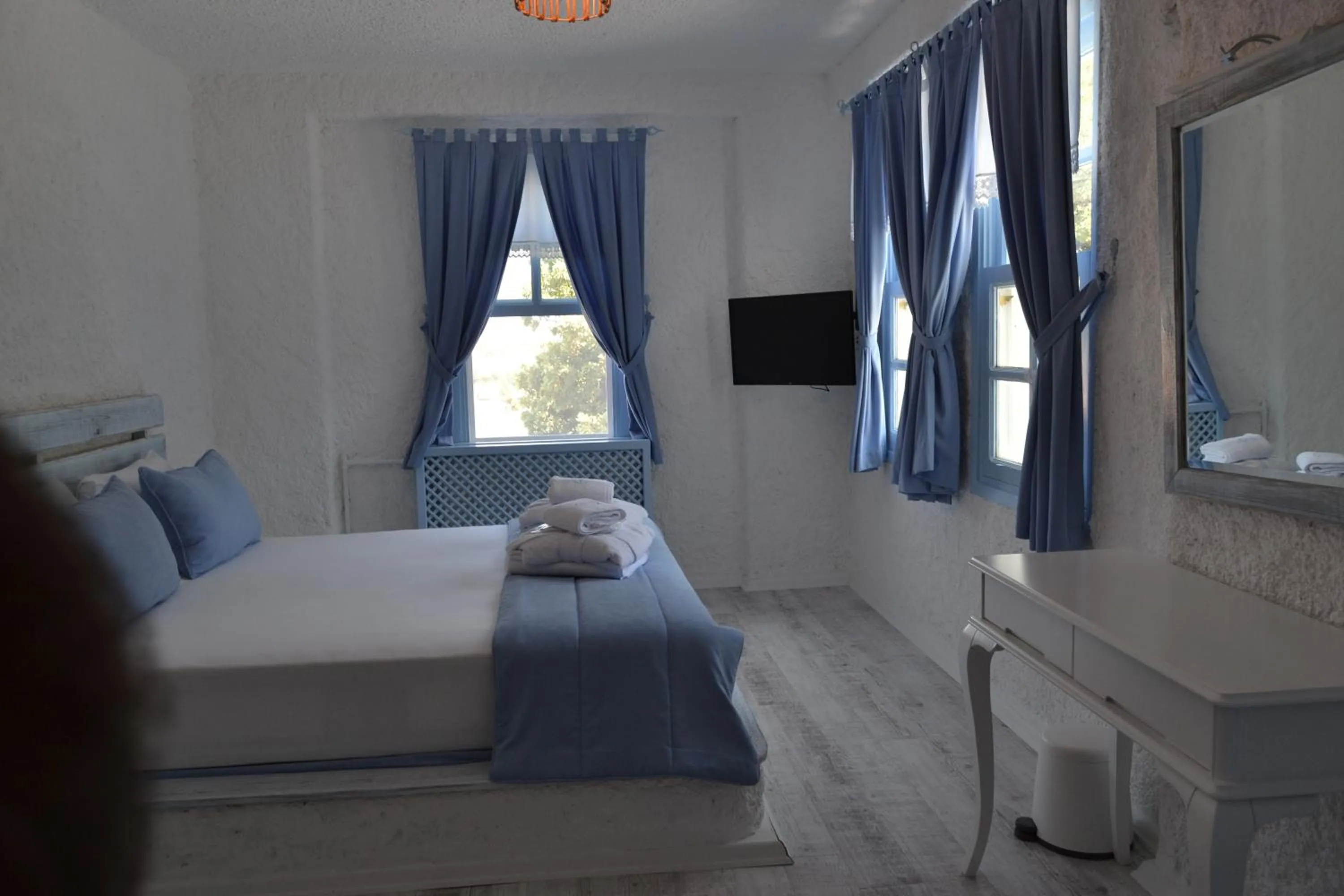 Bed in Thea Butik Hotel & Restaurant