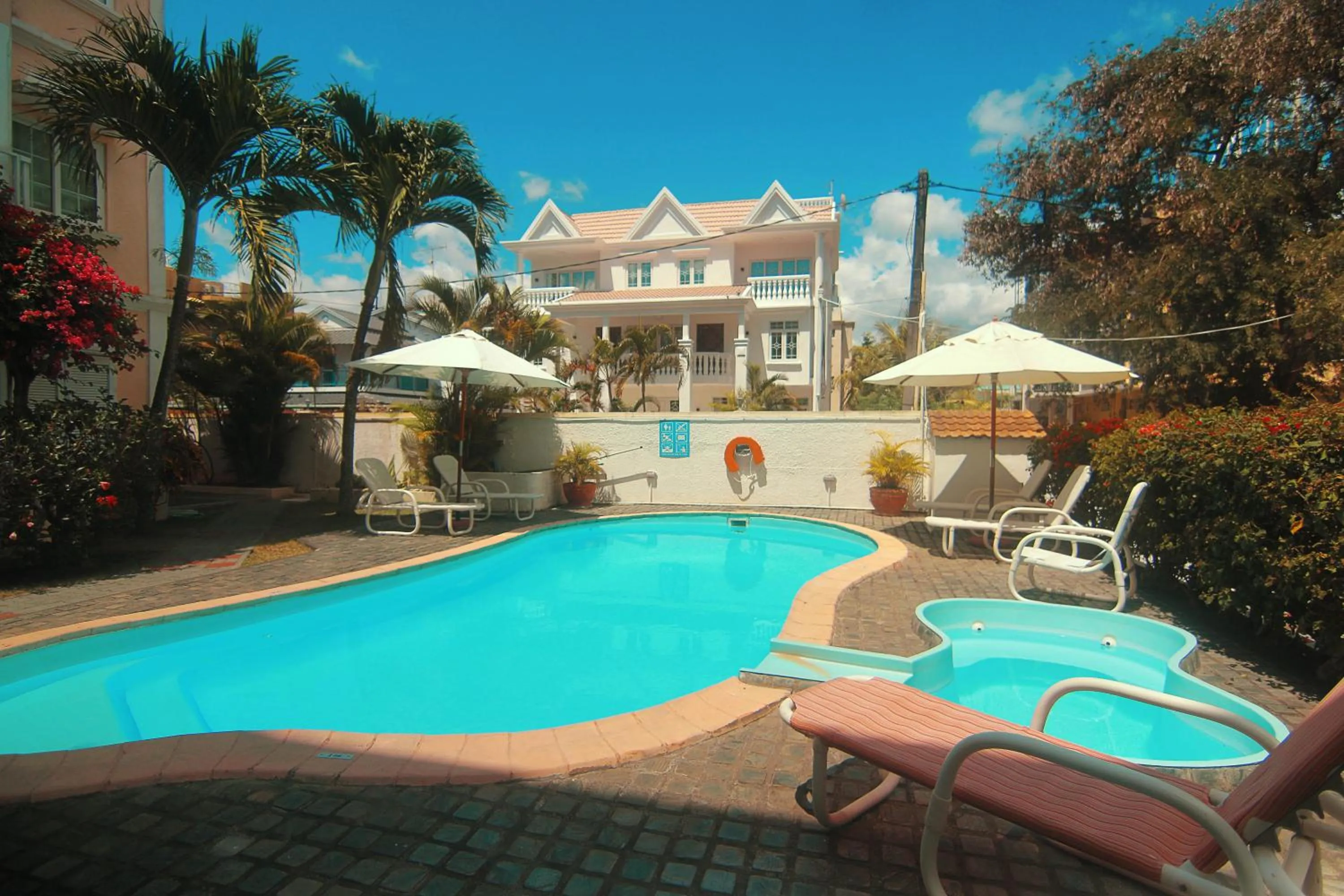 Swimming pool in Residence Capri - Mont Choisy