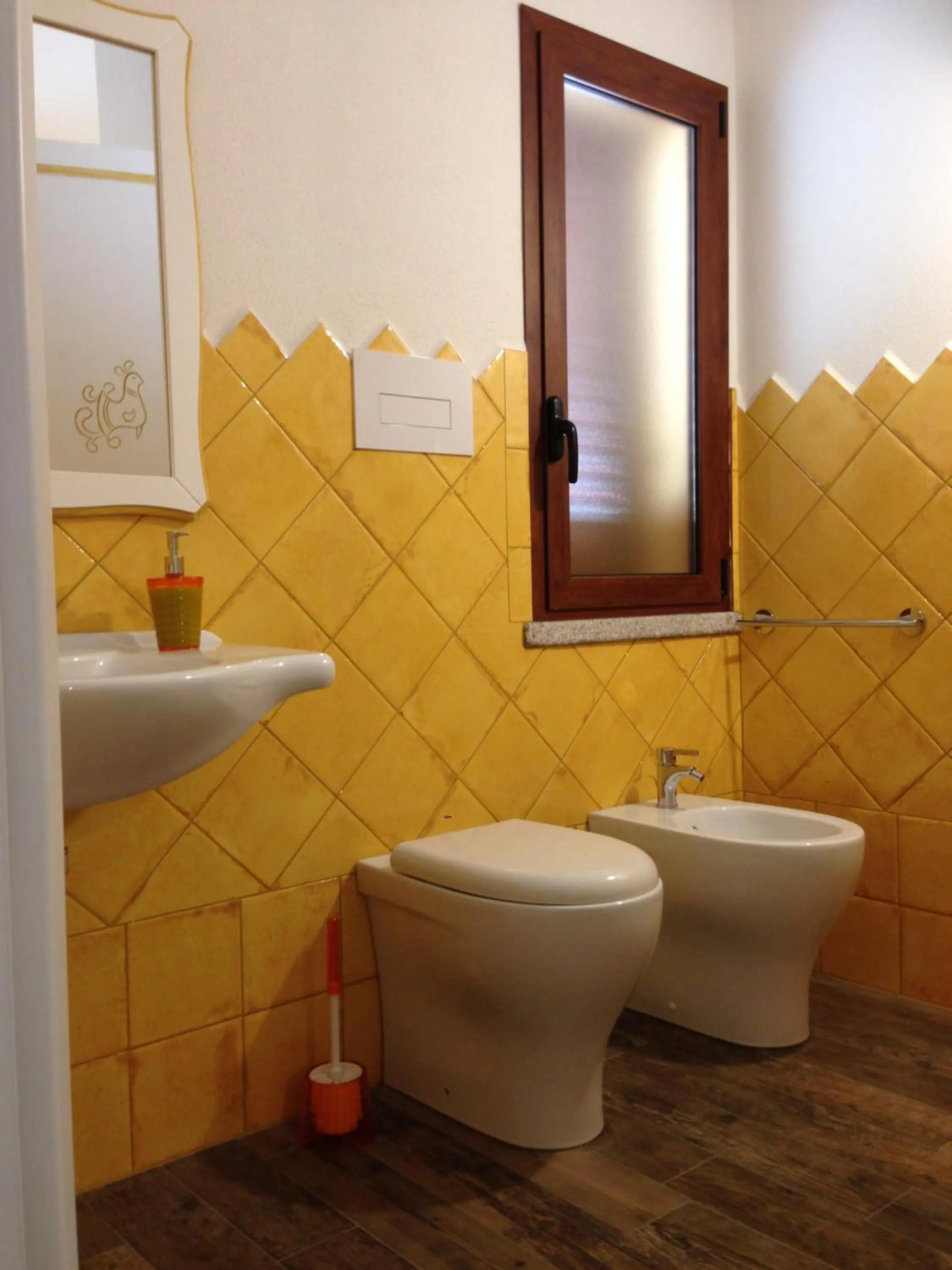 Bathroom in B&B da Miranna