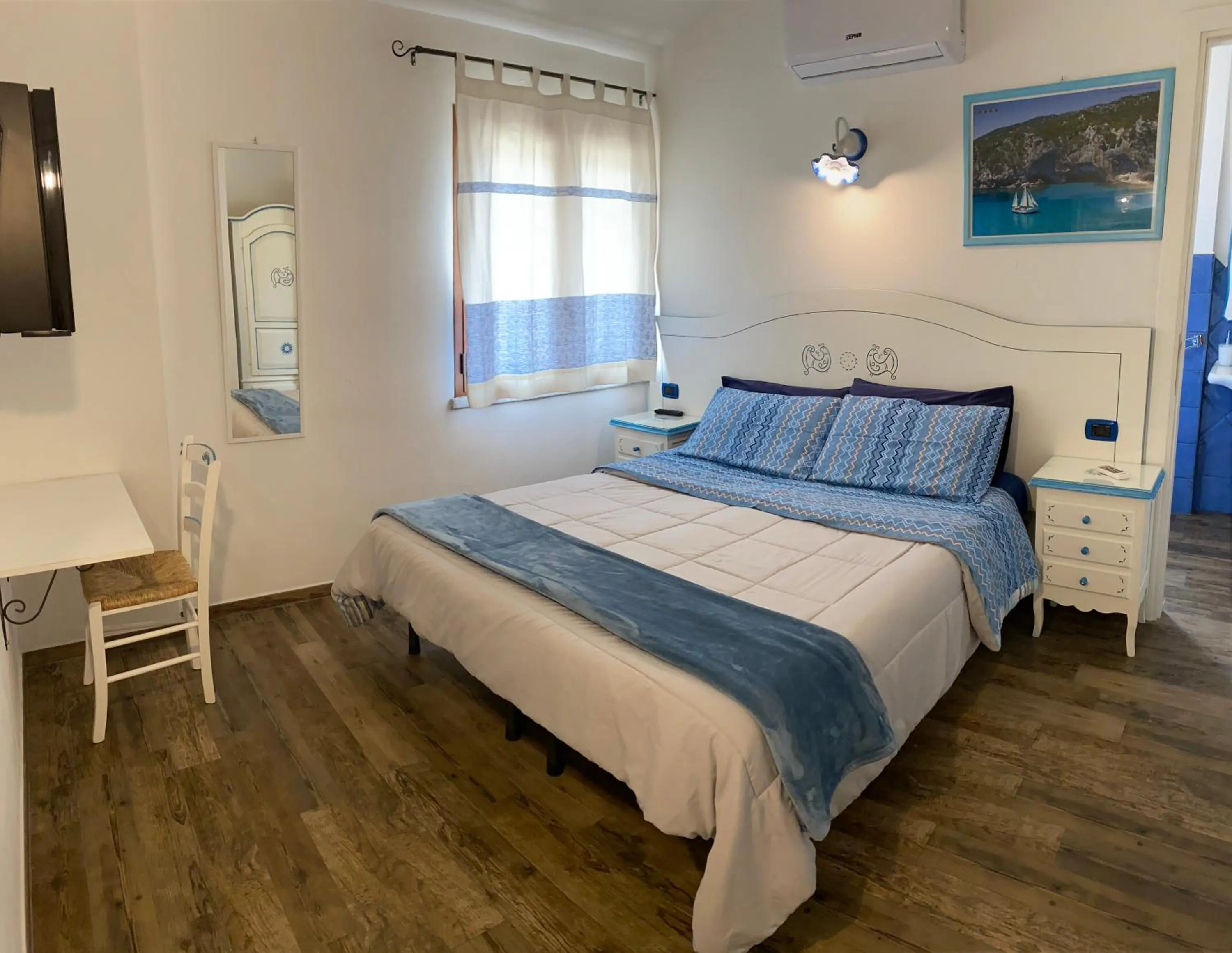 Bedroom, Bed in B&B da Miranna