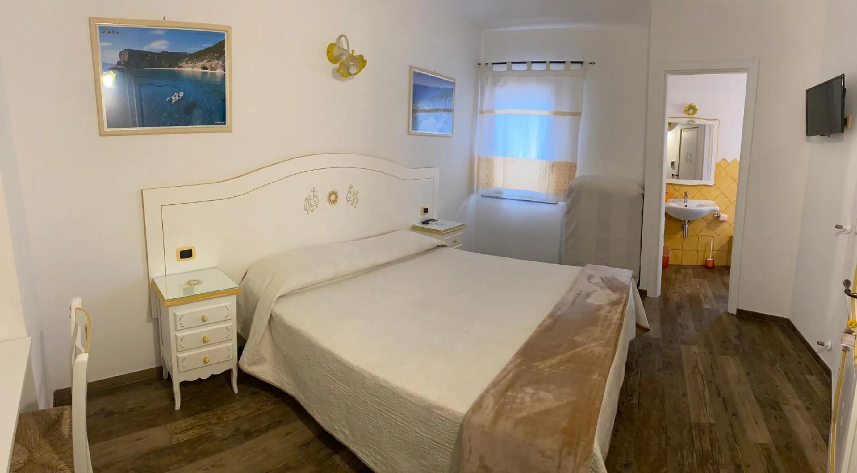 Bedroom, Bed in B&B da Miranna