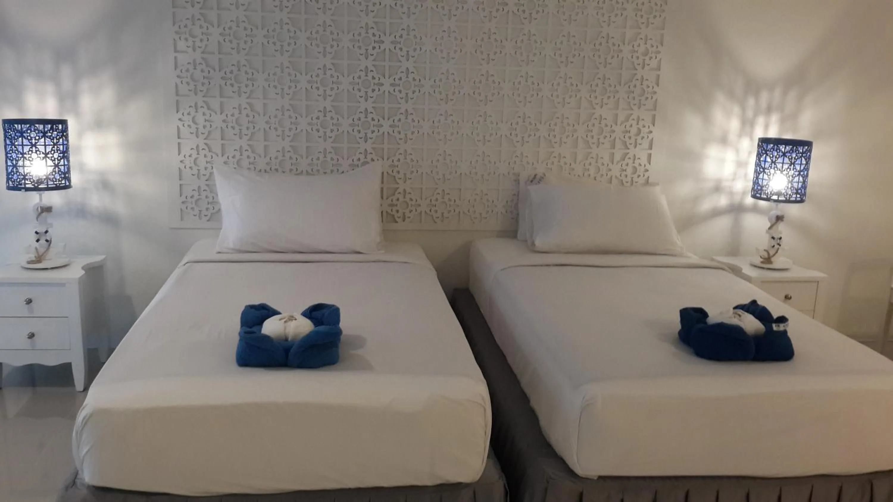 Bed in PP Blue Sky Resort-SHA Plus