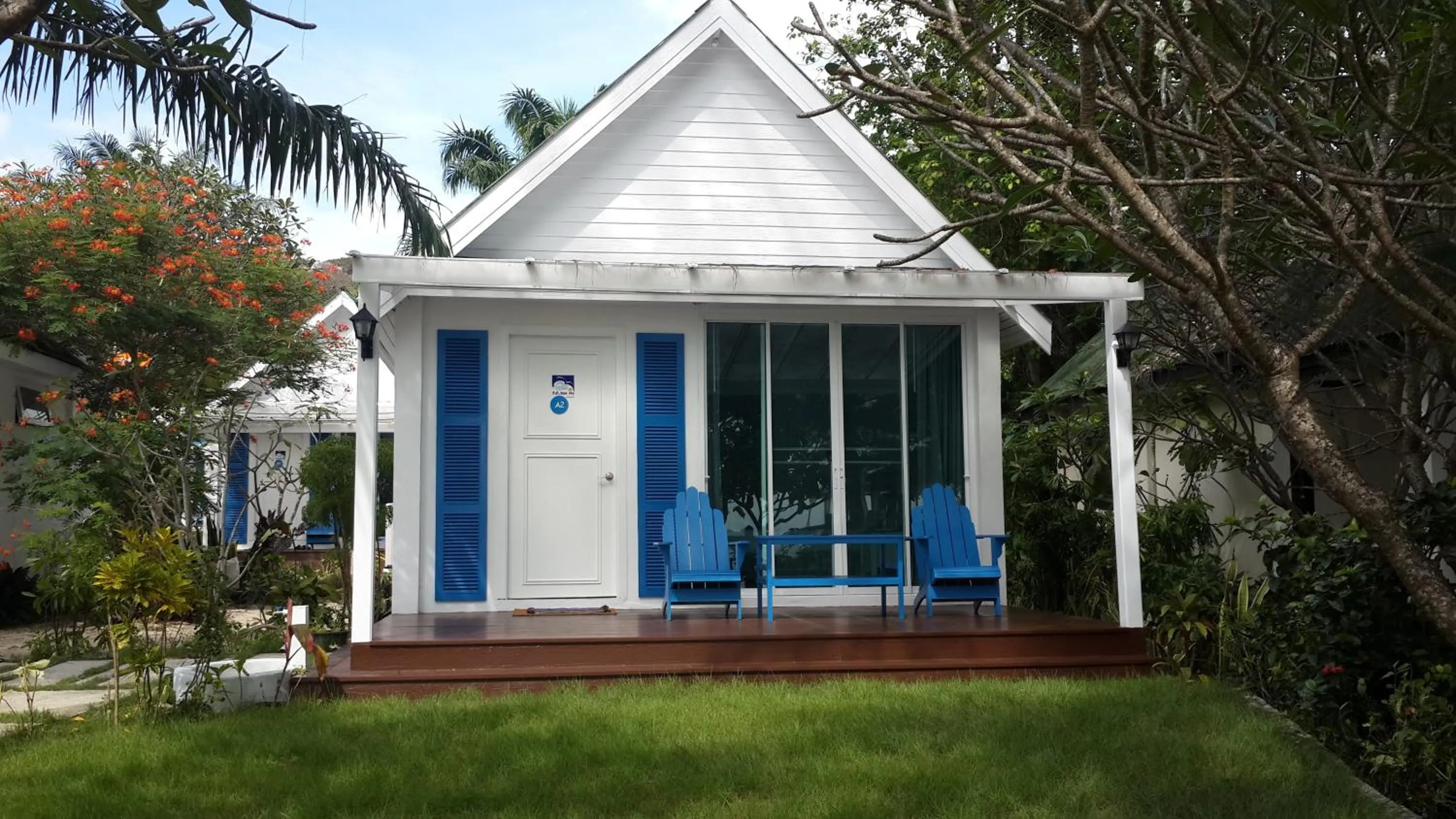 Facade/entrance in PP Blue Sky Resort-SHA Plus