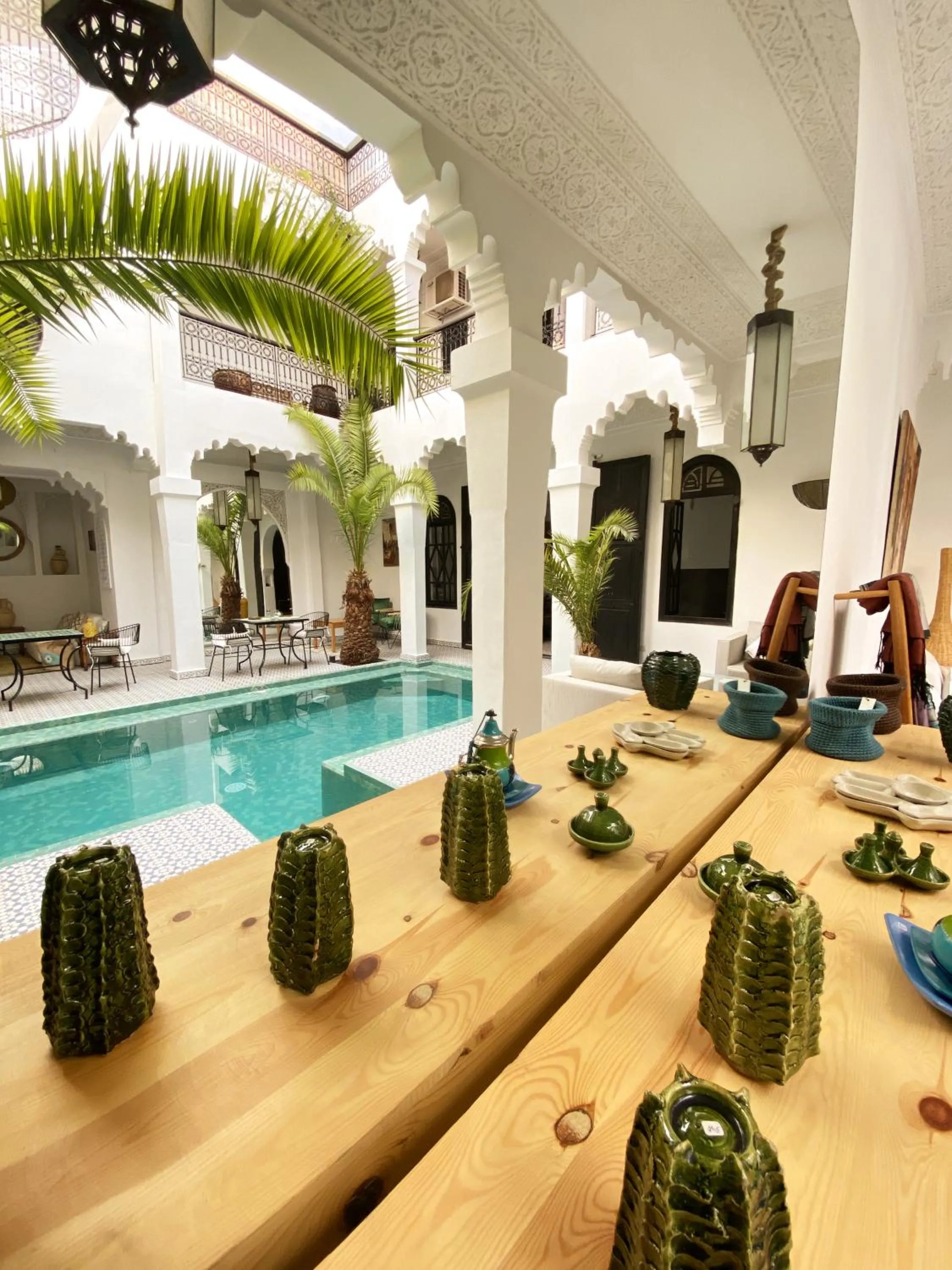 Decorative detail in Riad Fabiola Et Spa By La Siredrah
