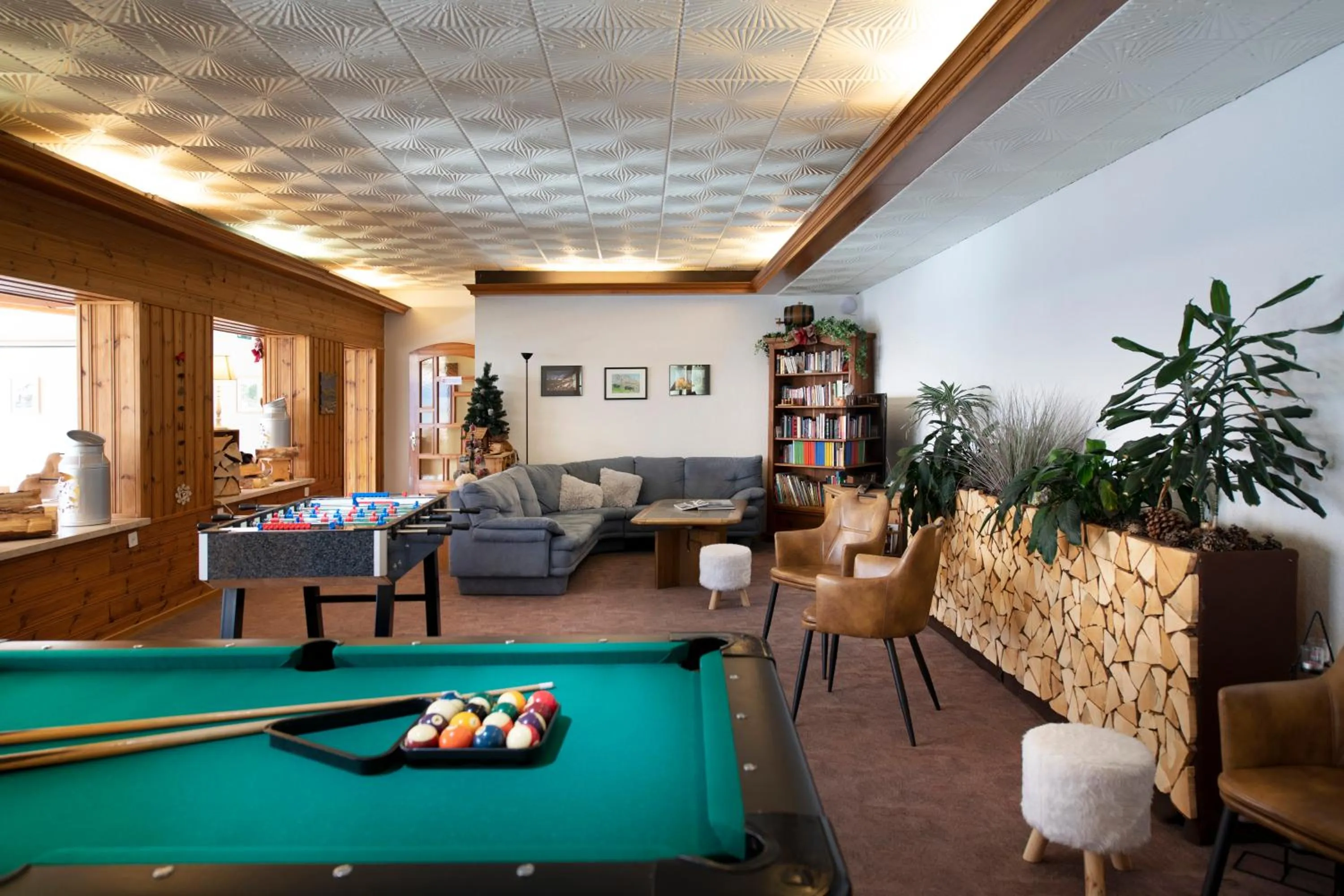 Billiard in Hotel le Beausite