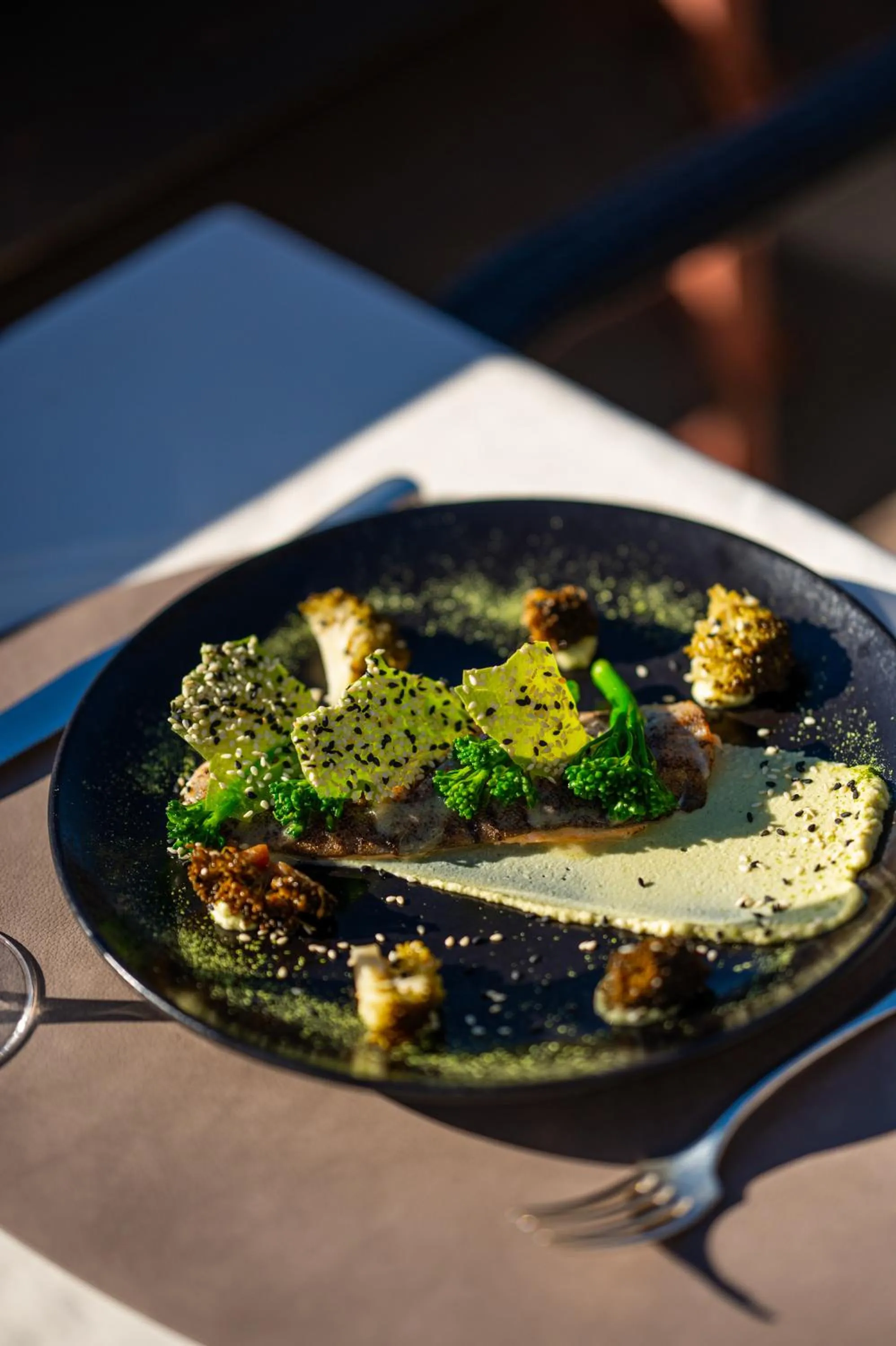 Restaurant/places to eat in Hotel le Beausite