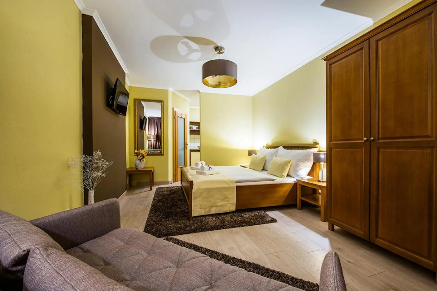 Photo of the whole room, Bed in Wellness Penzión Vila Mery