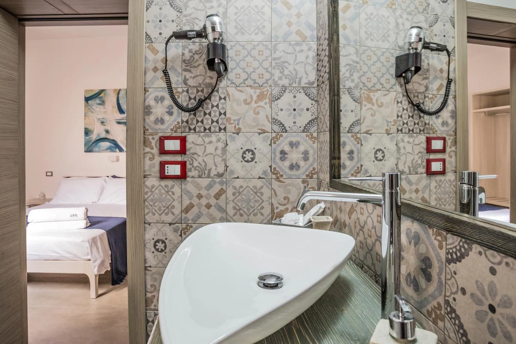 Bathroom in La Loggia dei Raynò