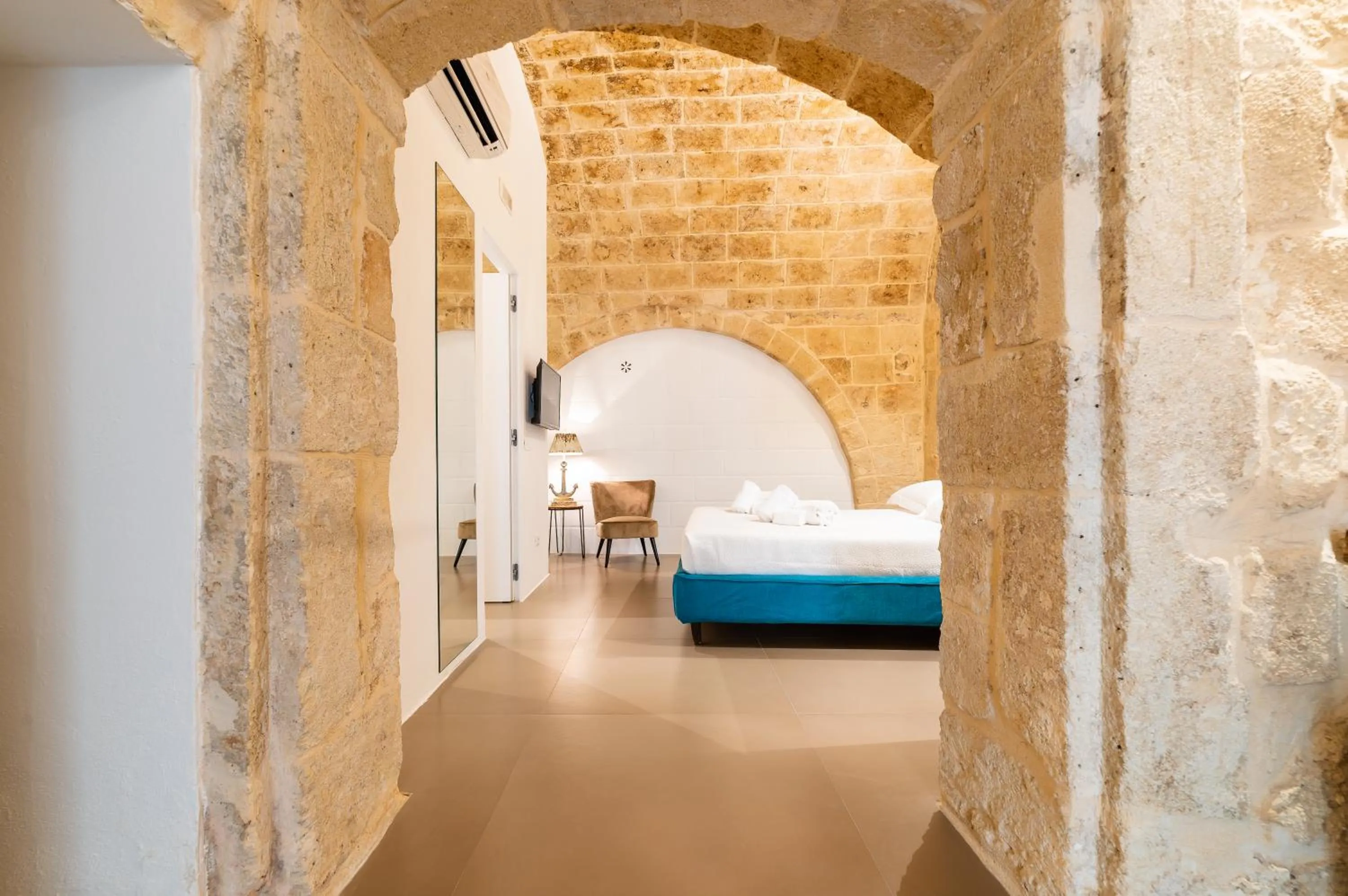 Bedroom, Bed in B&B A C-Caste