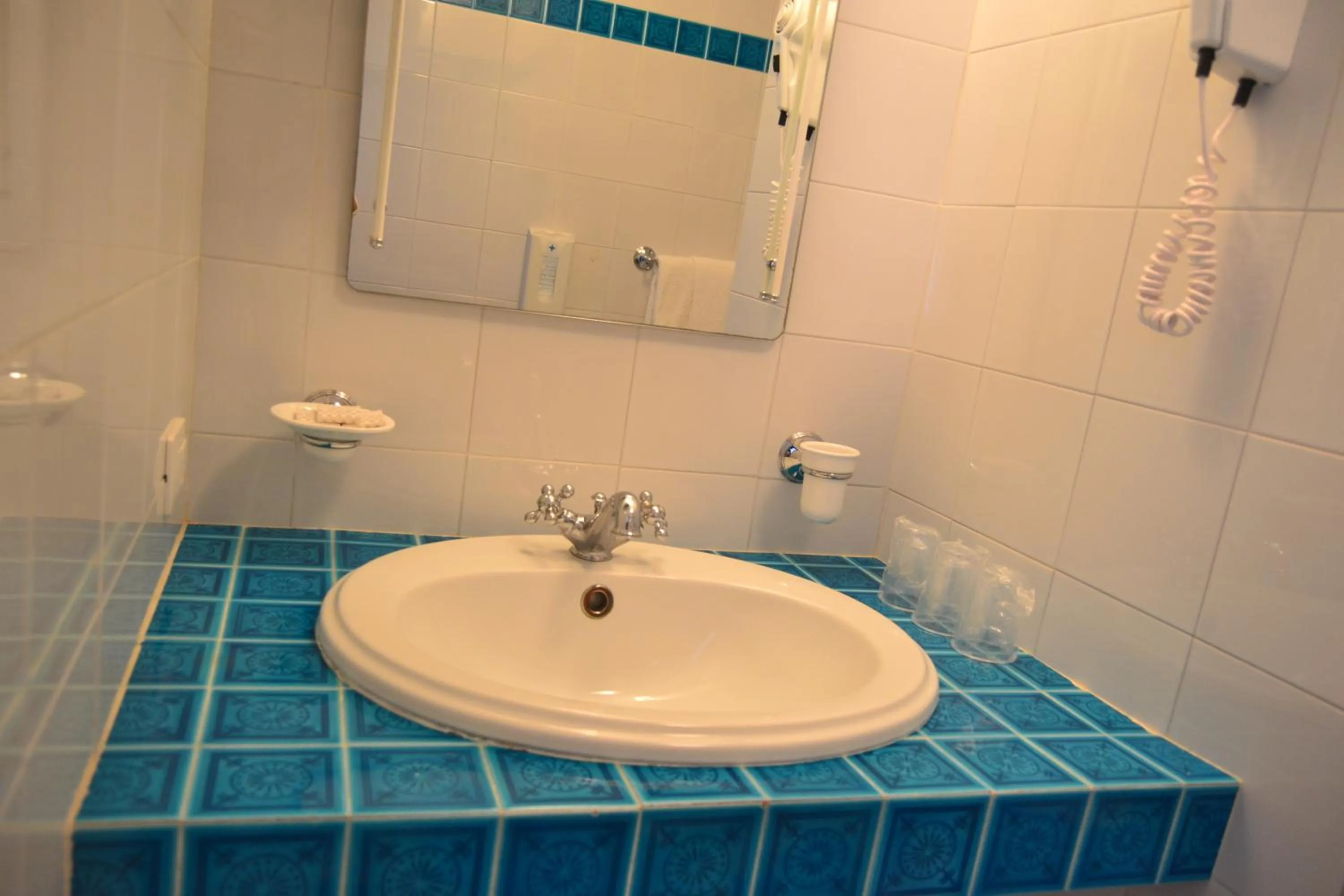 Bathroom in Hotel La Lampara