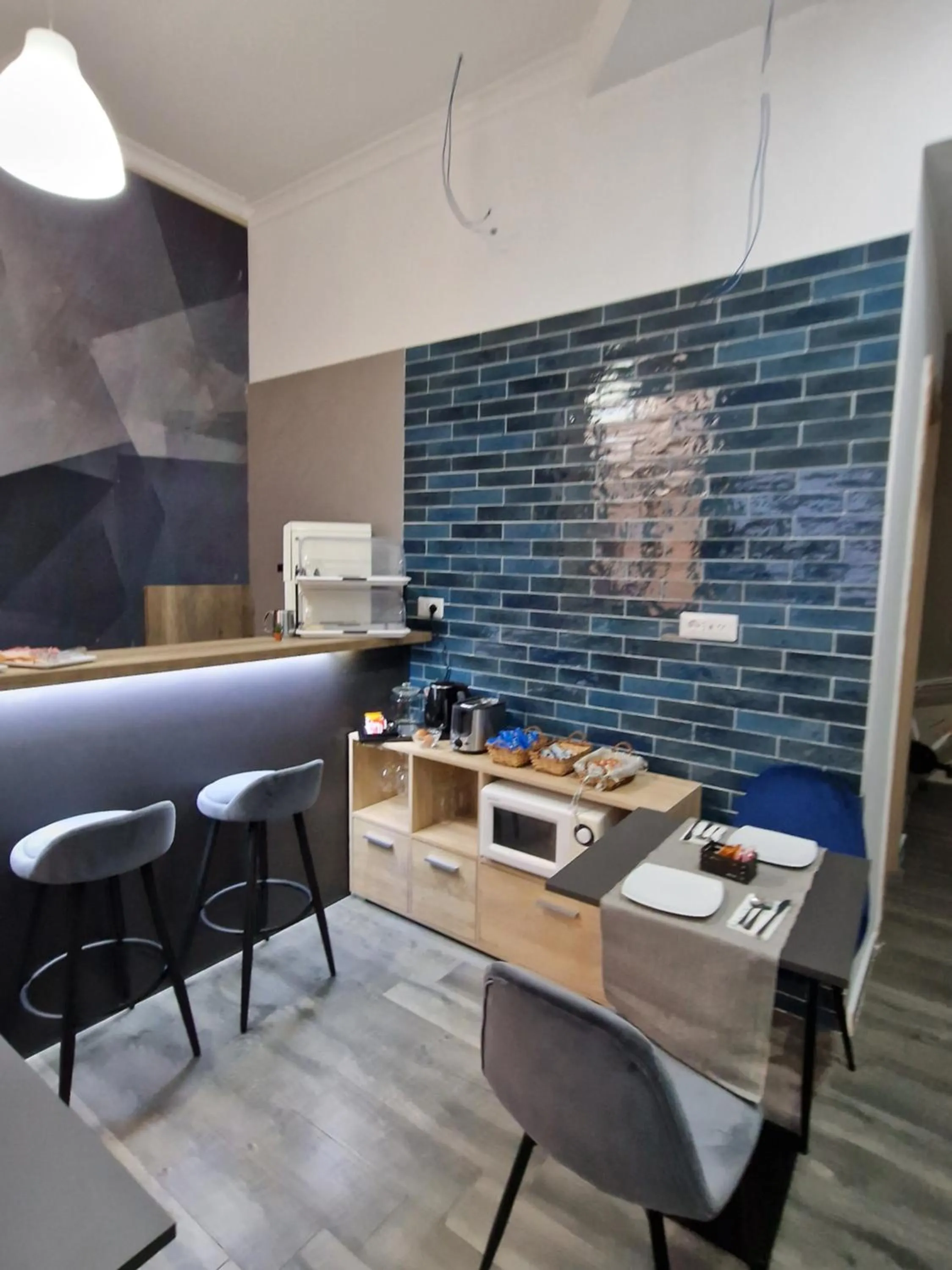 Kitchen or kitchenette in B&B City Center