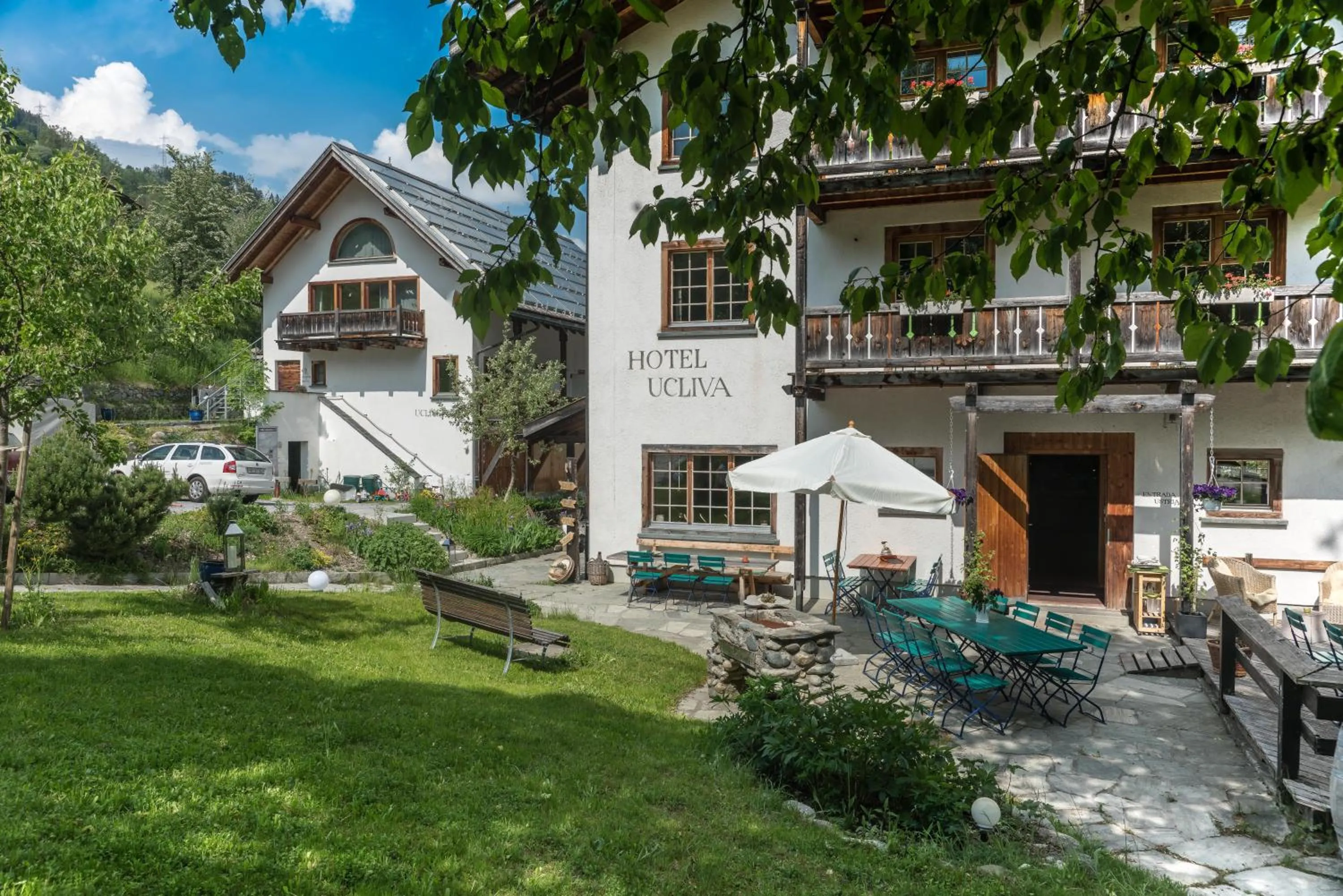 Garden in Hotel Ucliva