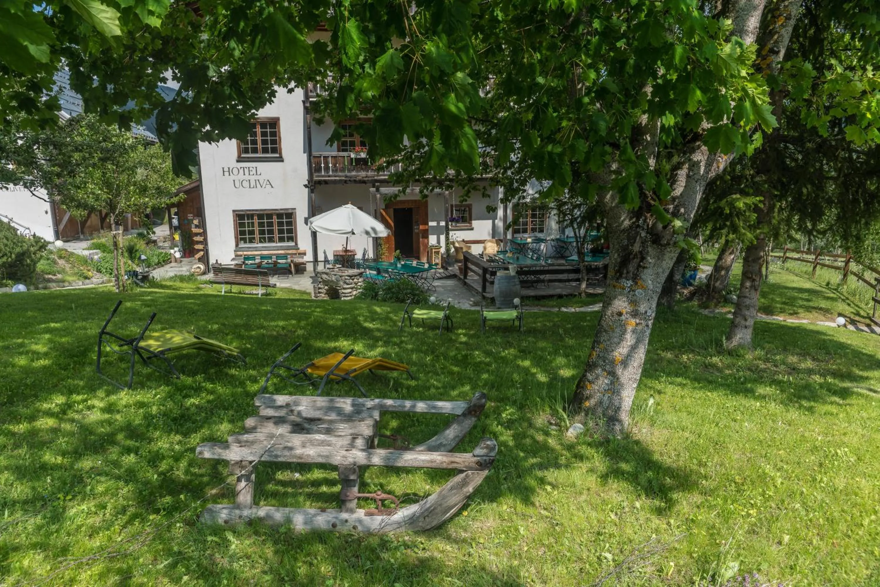 Garden in Hotel Ucliva