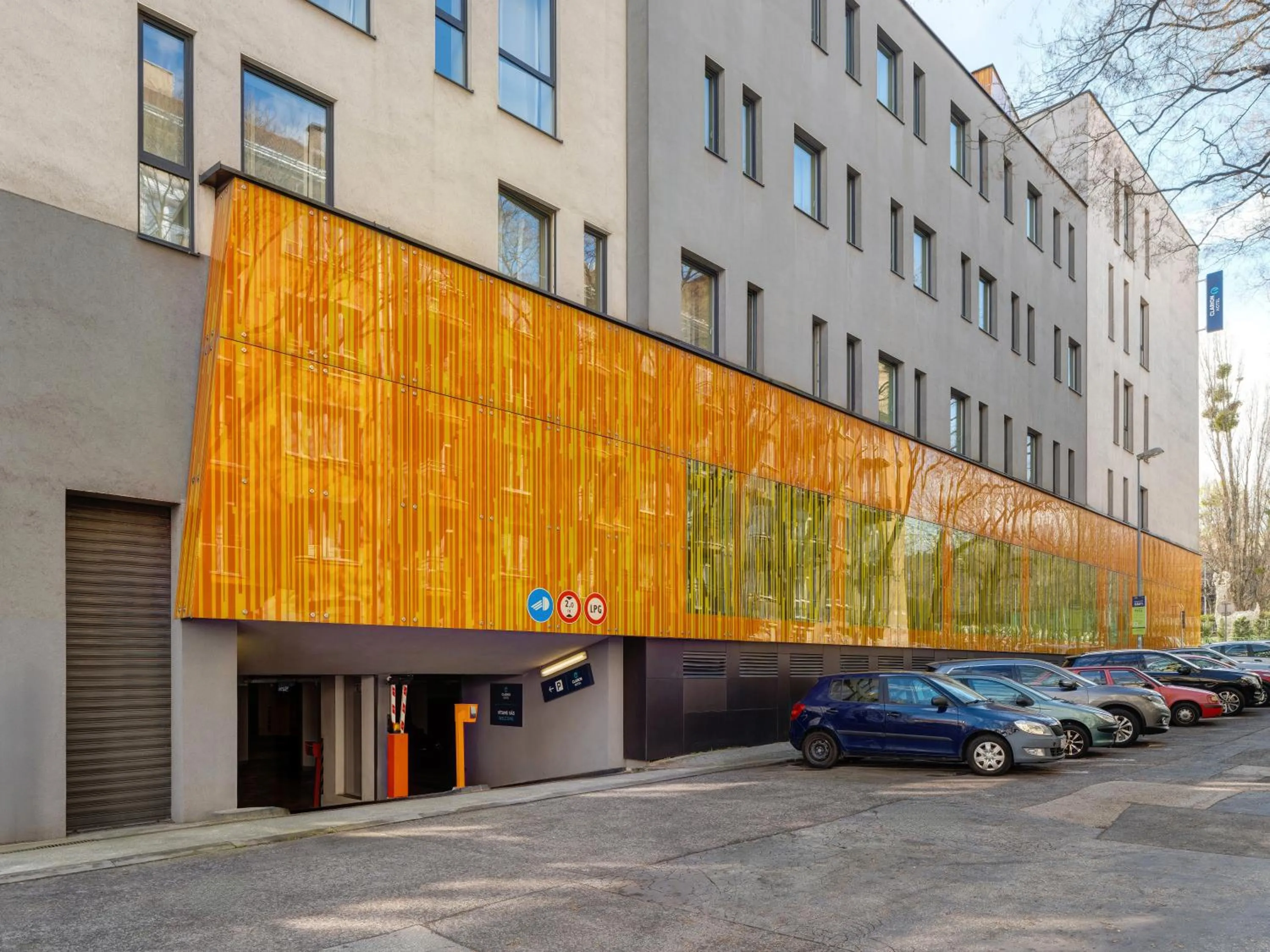 Parking in Clarion Congress Hotel Bratislava