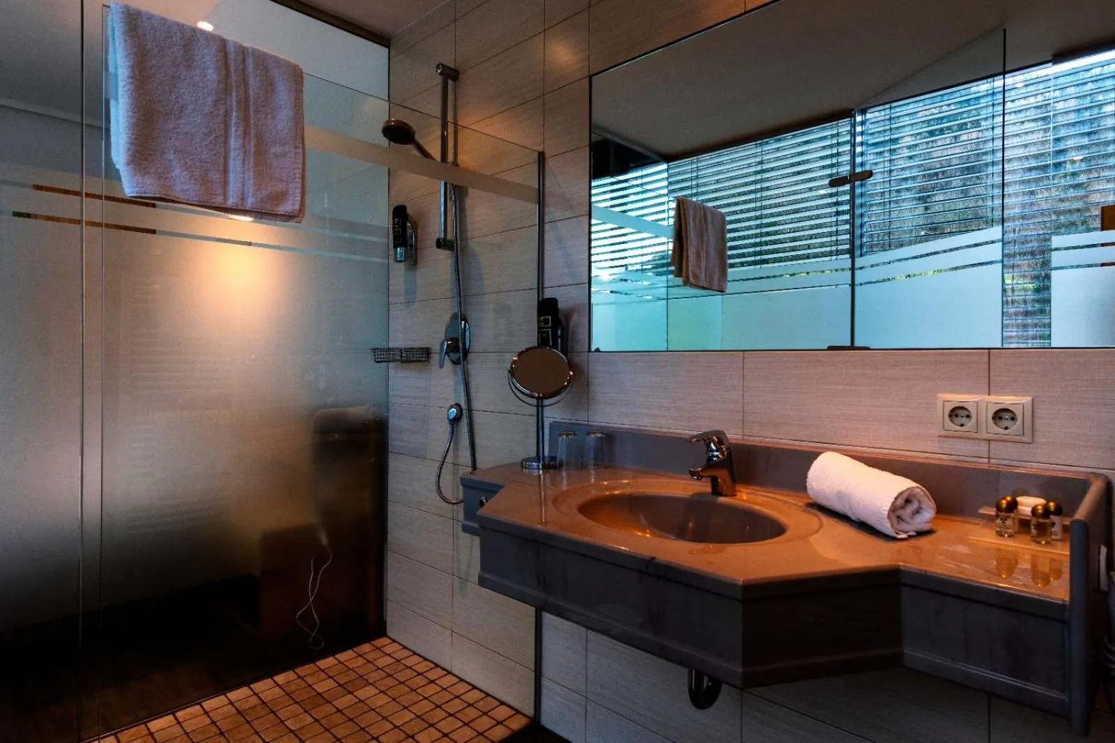 Bathroom in Hotel Bruggner Stub`n