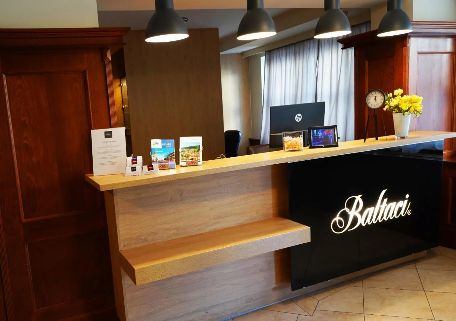Lobby or reception in Hotel Baltaci U Náhonu