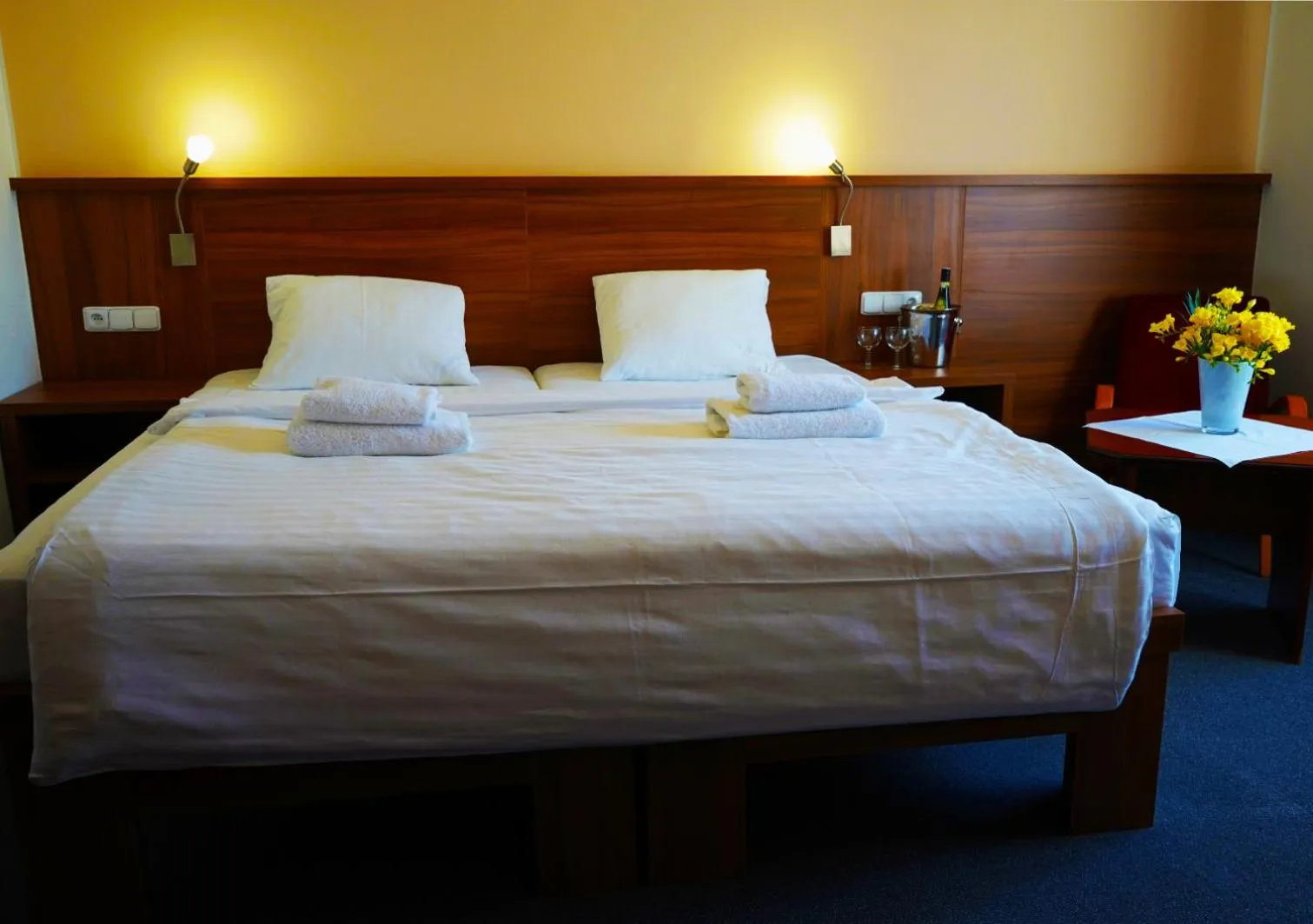 Bed in Hotel Baltaci U Náhonu