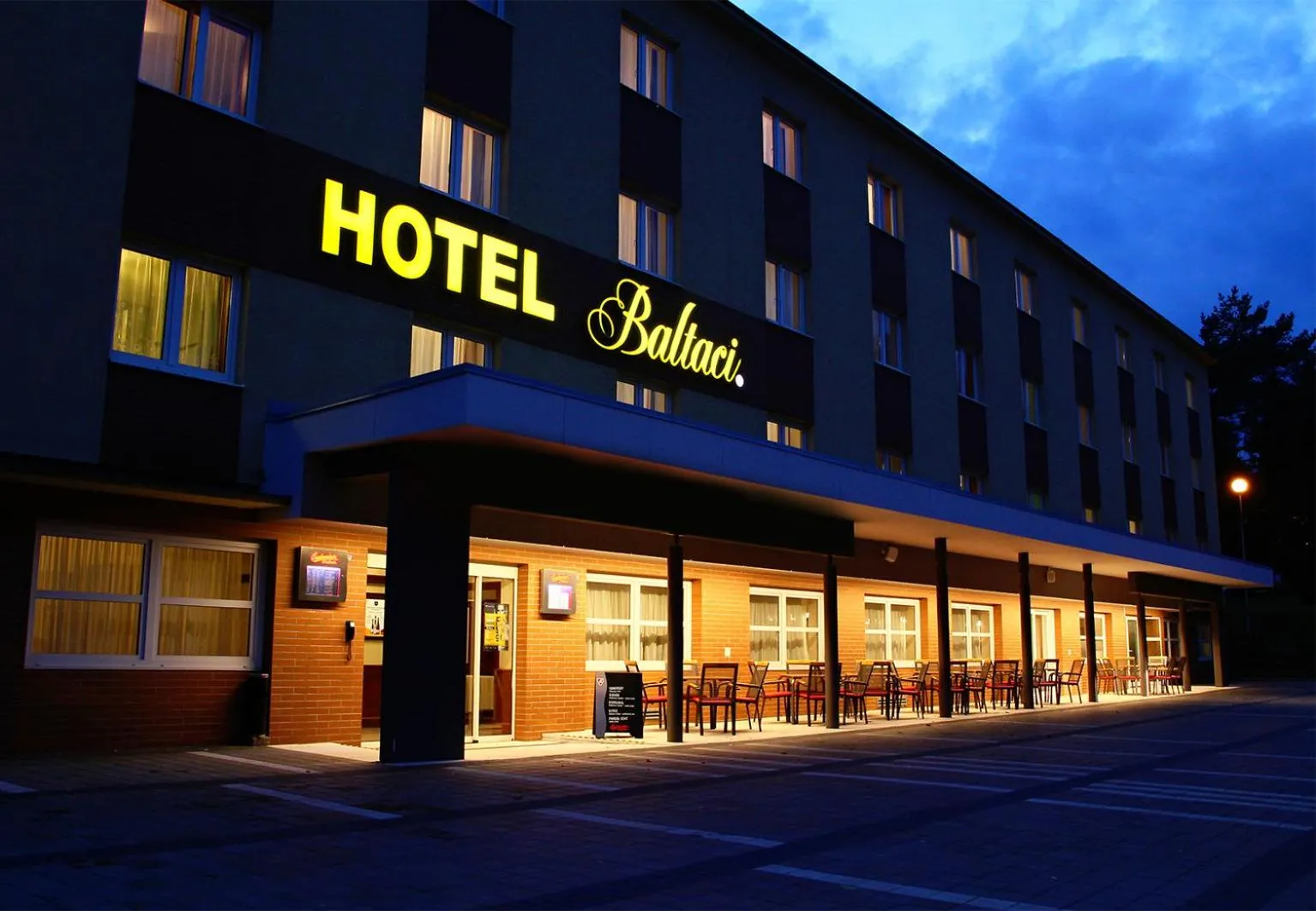 Property building in Hotel Baltaci U Náhonu