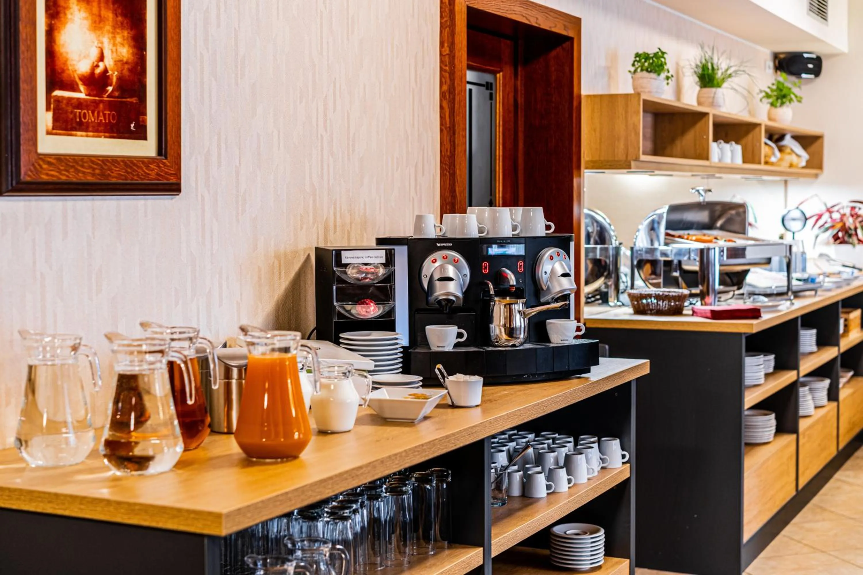 Breakfast in Hotel Baltaci U Náhonu