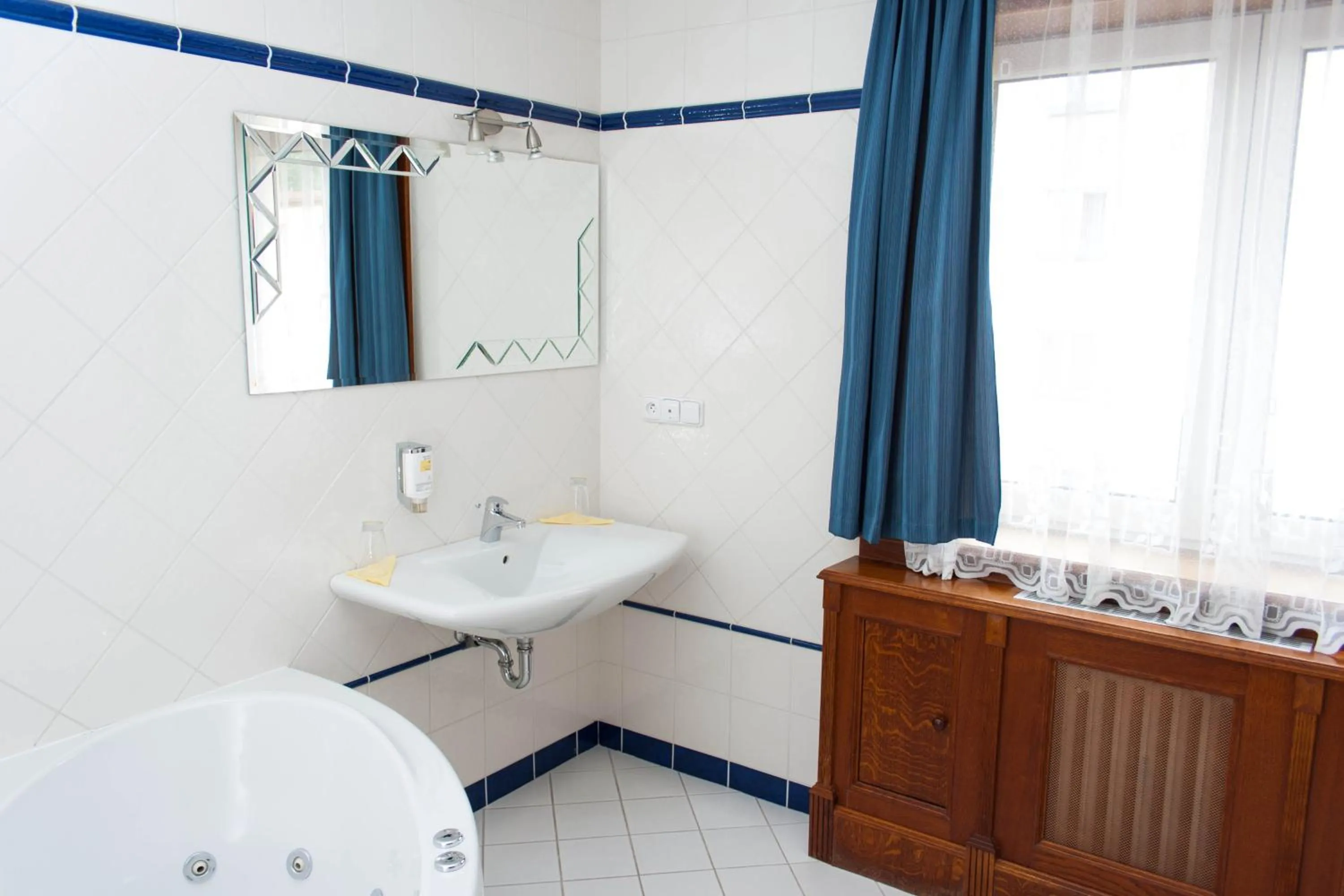 Bathroom in Hotel Baltaci U Náhonu