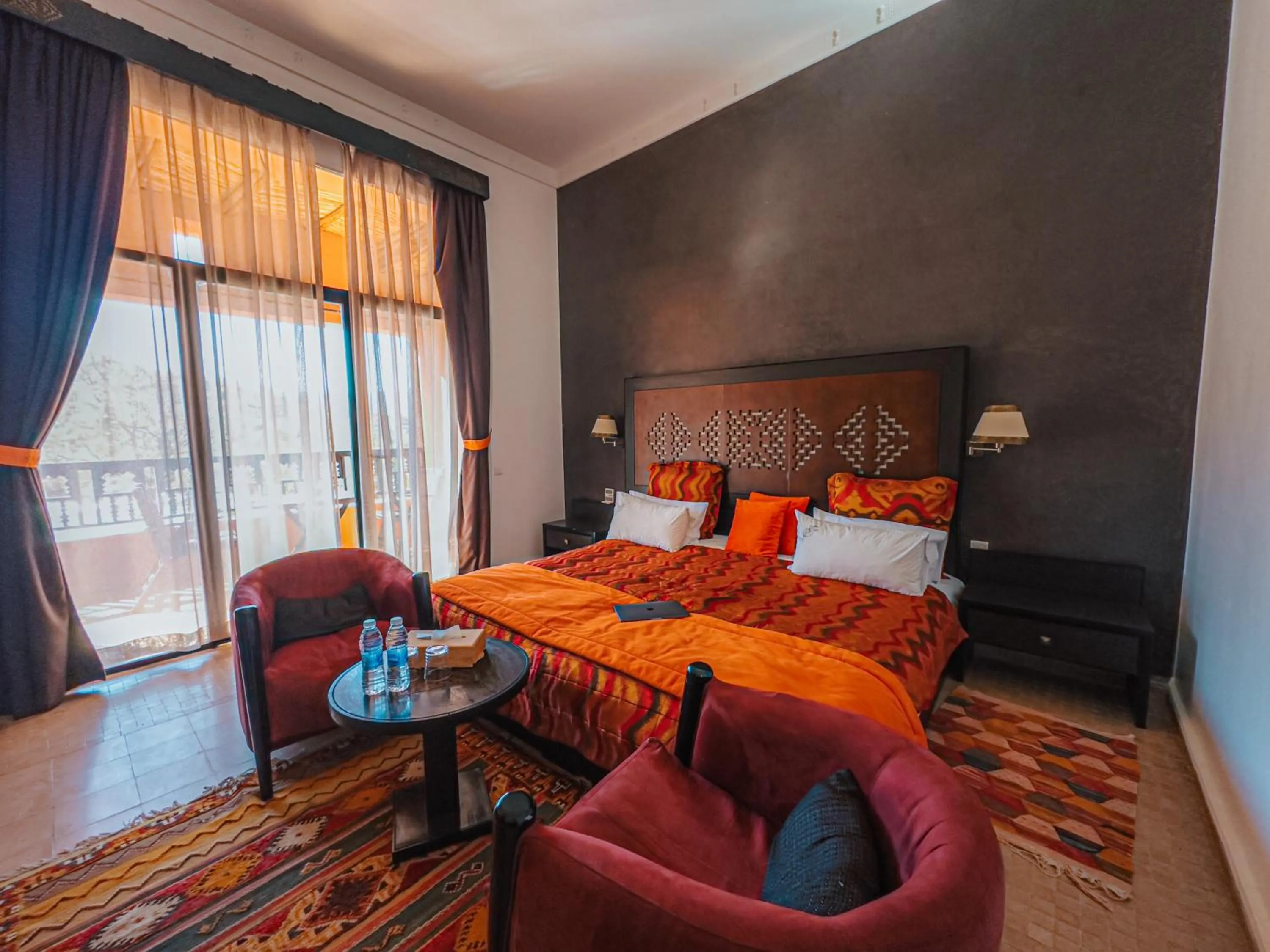 View (from property/room), Bed in Kasbah Agounsane Hotel & Spa