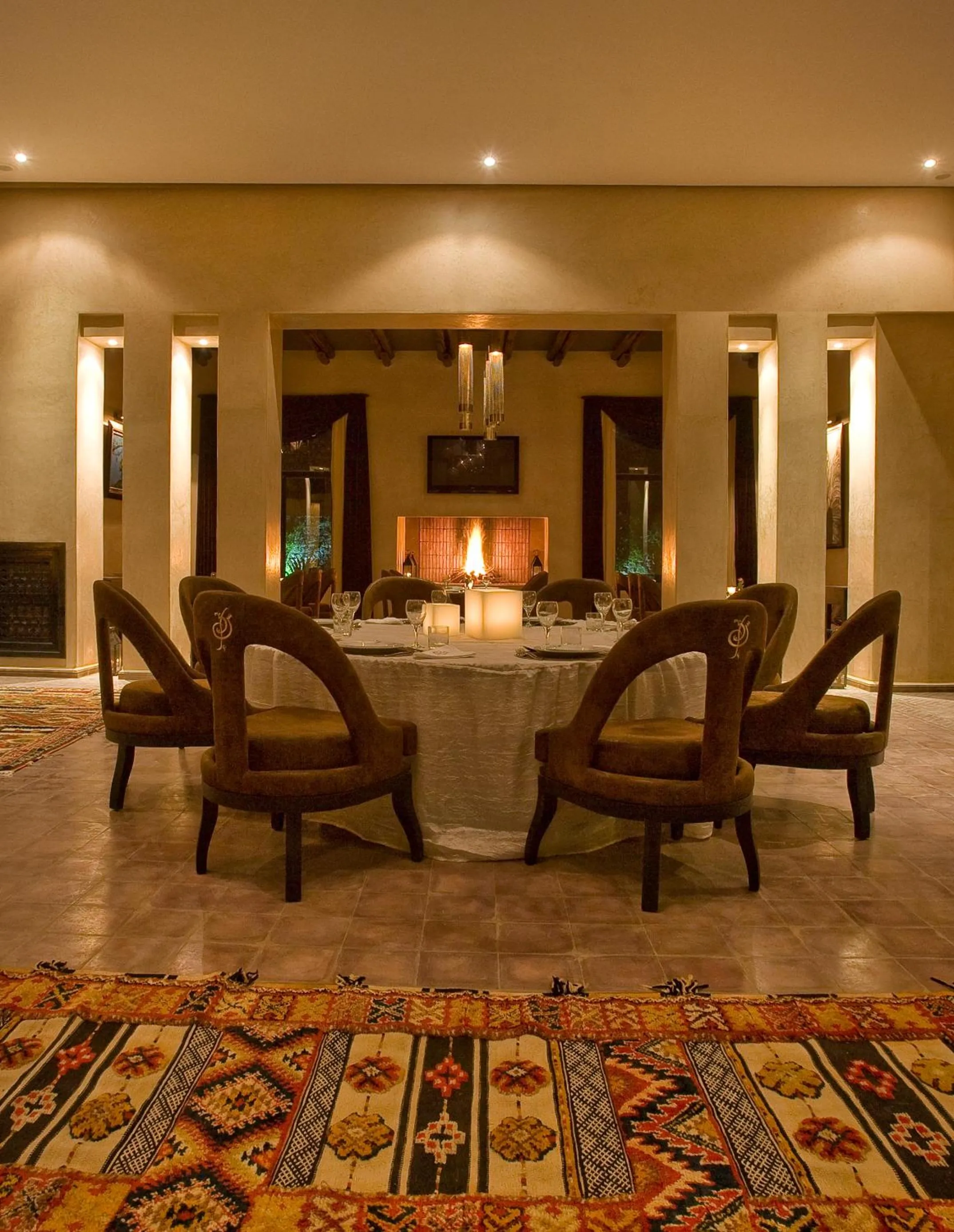 Patio in Kasbah Agounsane Hotel & Spa