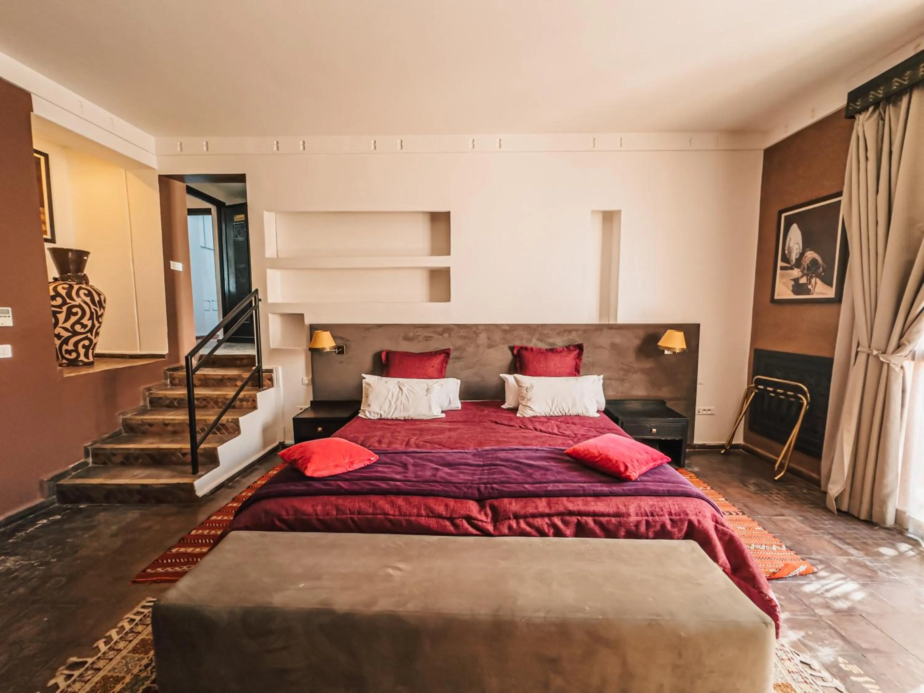 Bedroom, Bed in Kasbah Agounsane Hotel & Spa