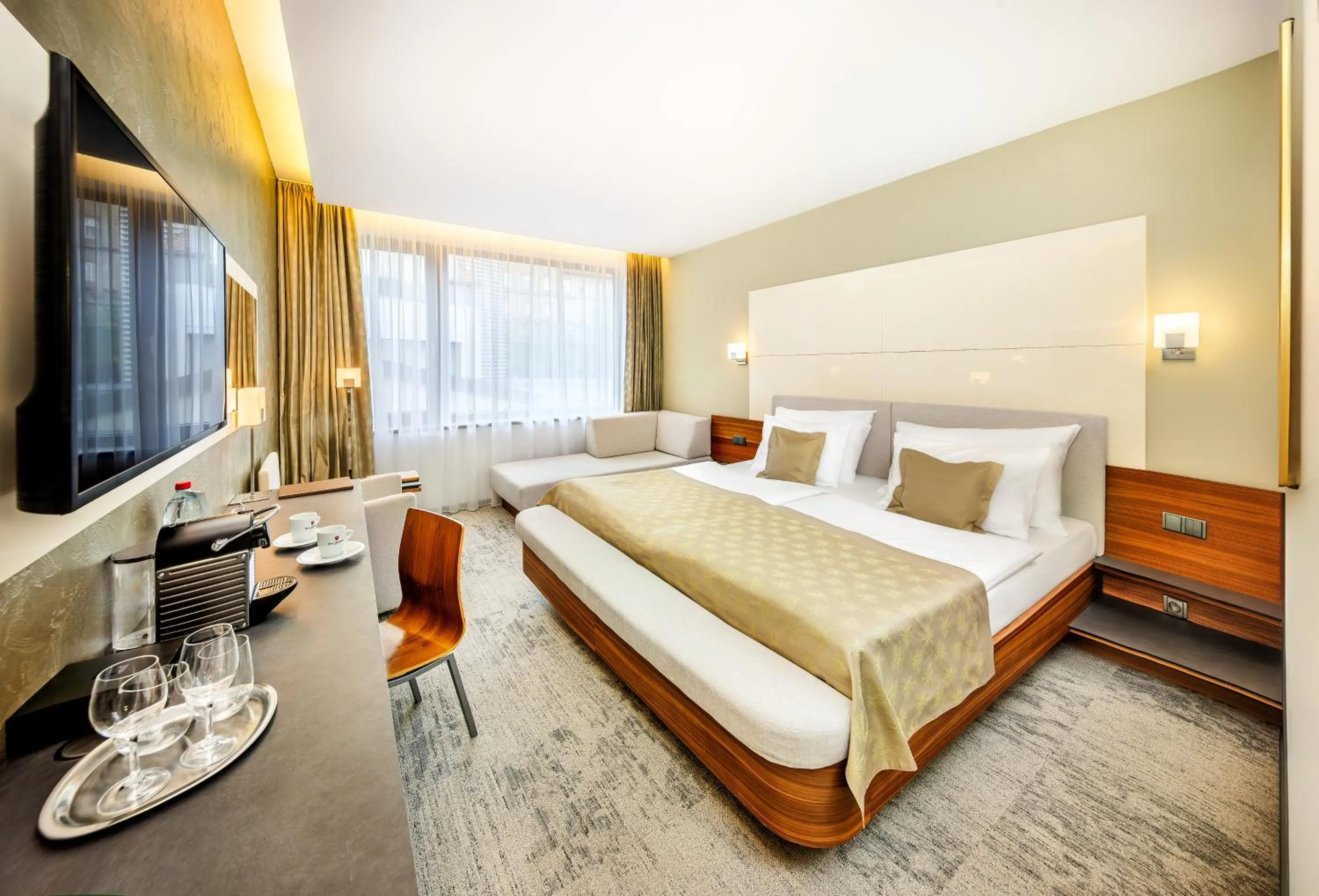 Bed in Wellness Hotel Diamant