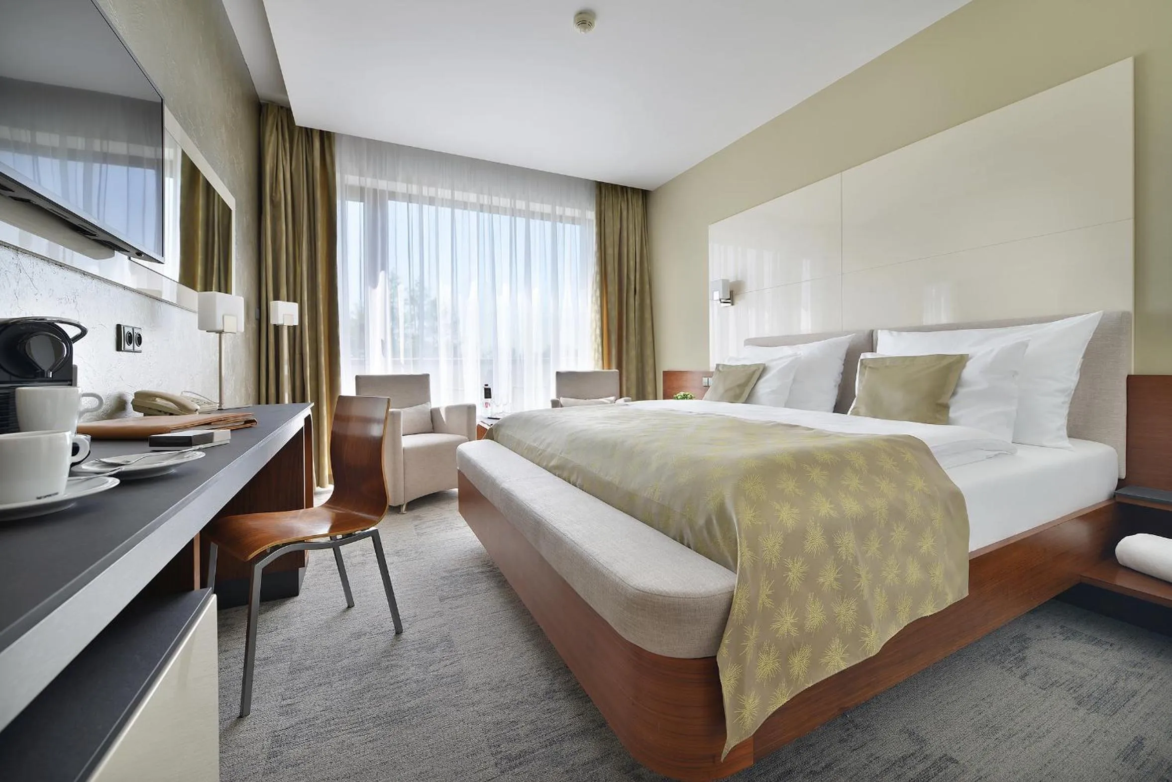 Bedroom, Bed in Wellness Hotel Diamant