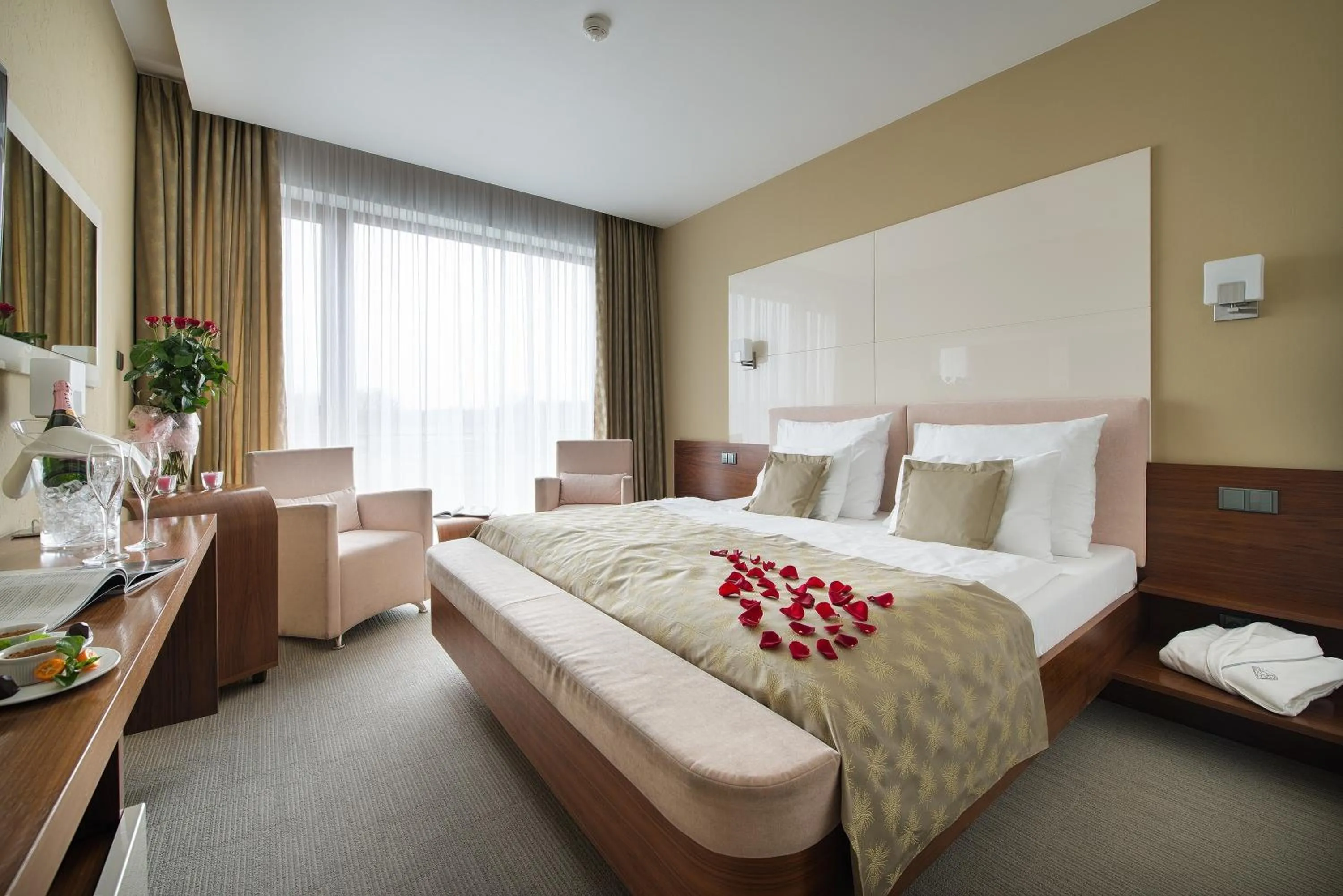 Bed in Wellness Hotel Diamant