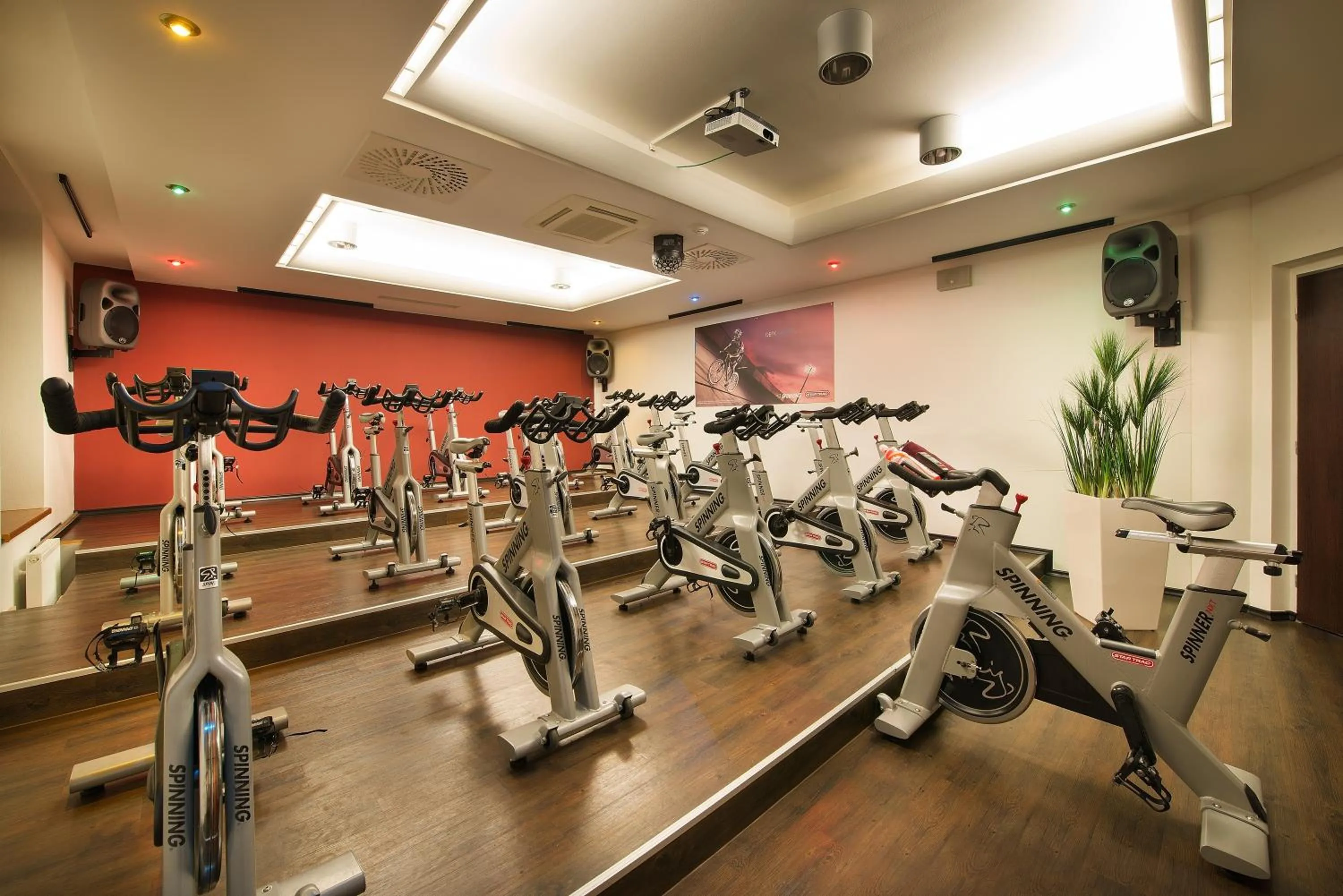 Fitness centre/facilities in Wellness Hotel Diamant