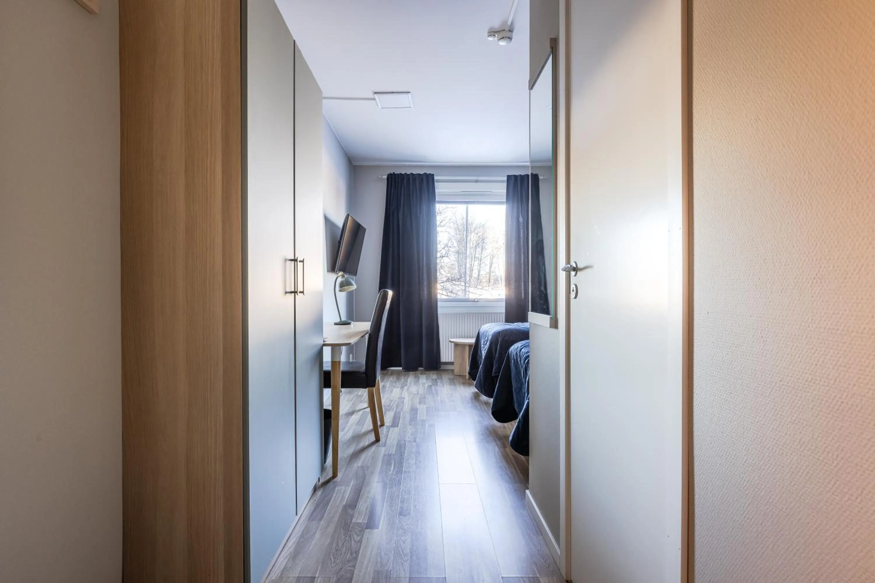 Photo of the whole room, Bed in Hotell Kung Gösta by First