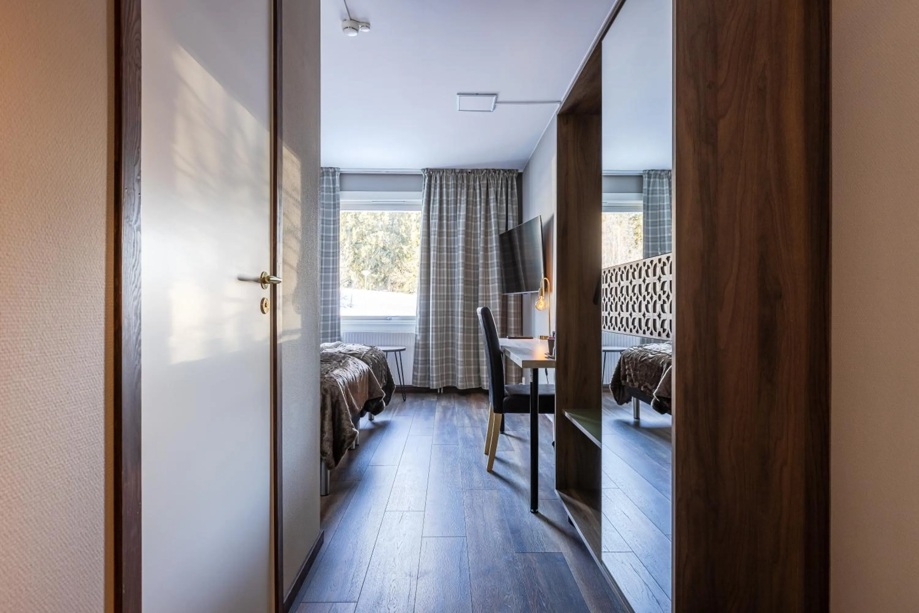 Photo of the whole room in Hotell Kung Gösta by First