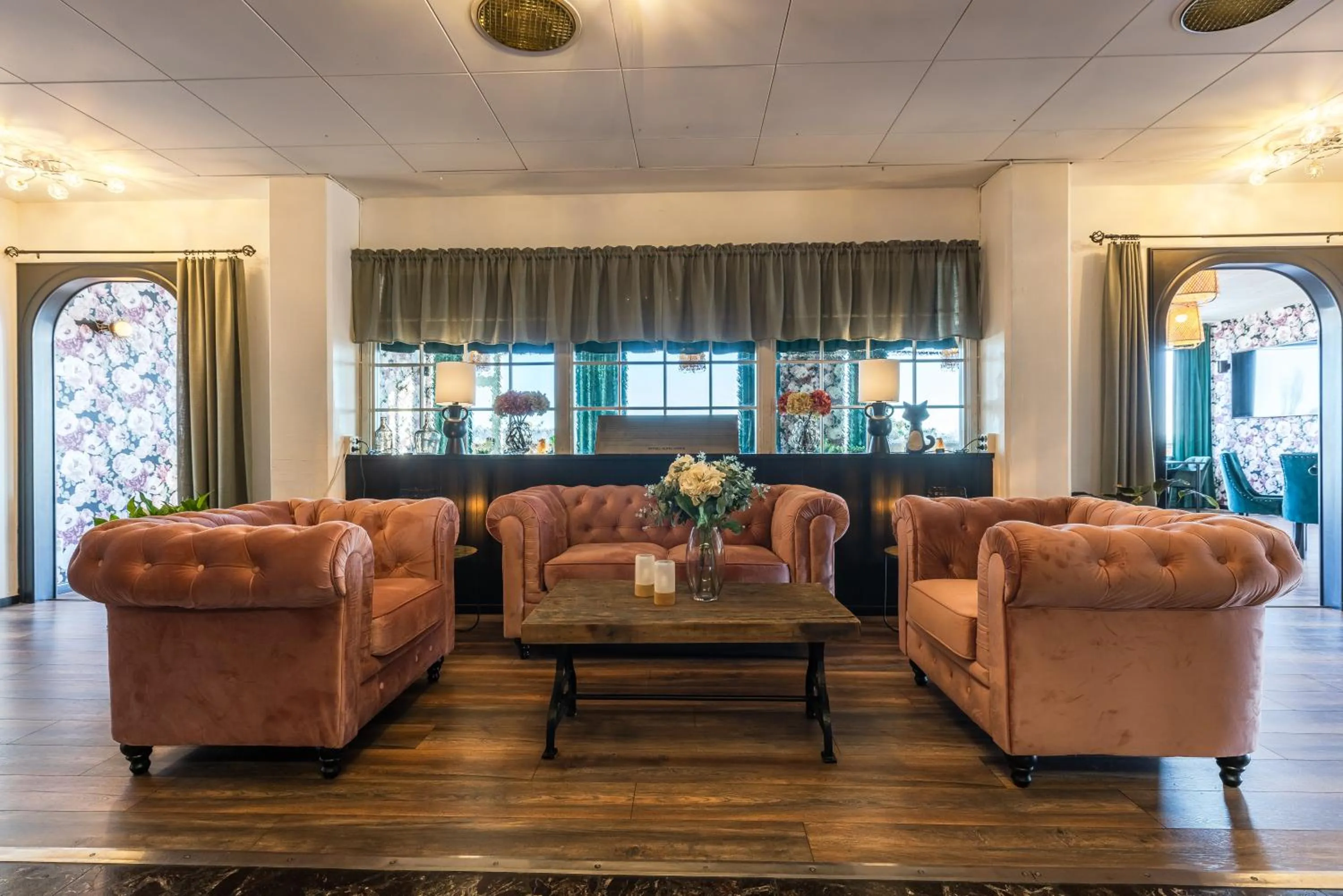 Lounge or bar in Hotell Kung Gösta by First