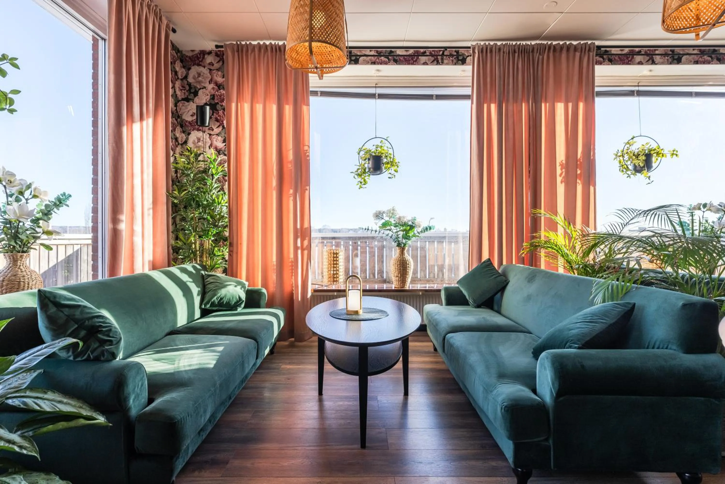 Lounge or bar in Hotell Kung Gösta by First