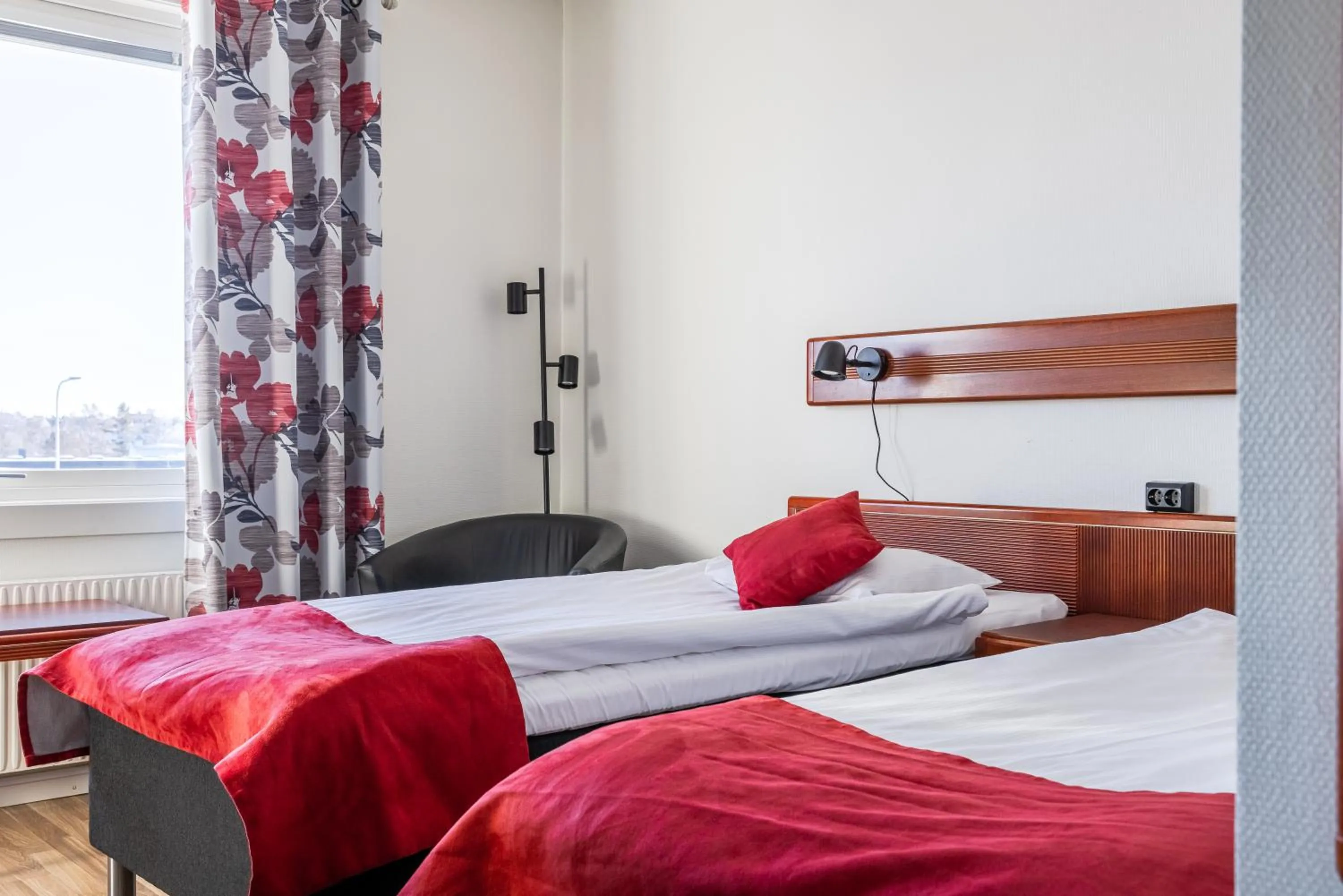 Photo of the whole room, Bed in Hotell Kung Gösta by First