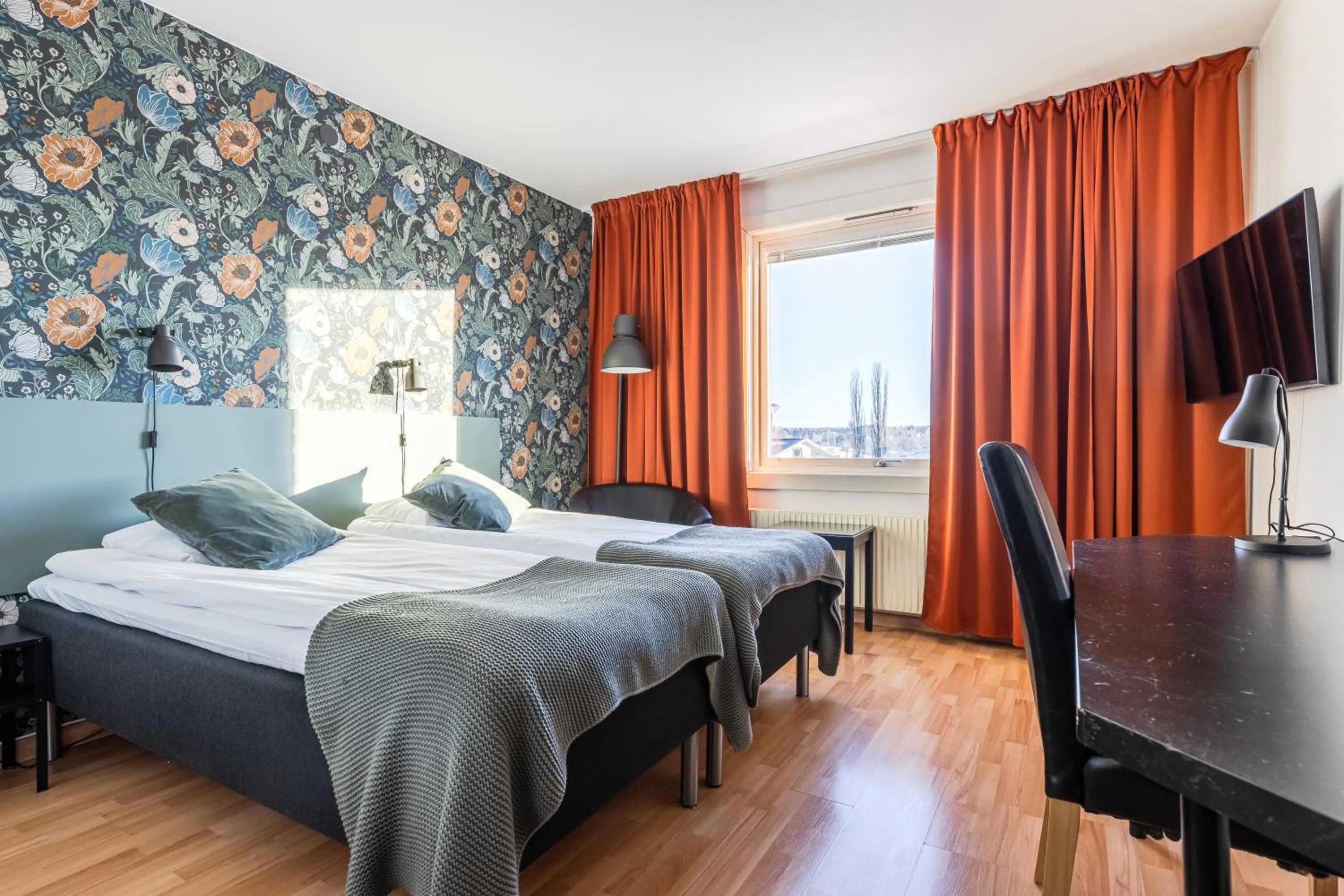 Photo of the whole room, Bed in Hotell Kung Gösta by First